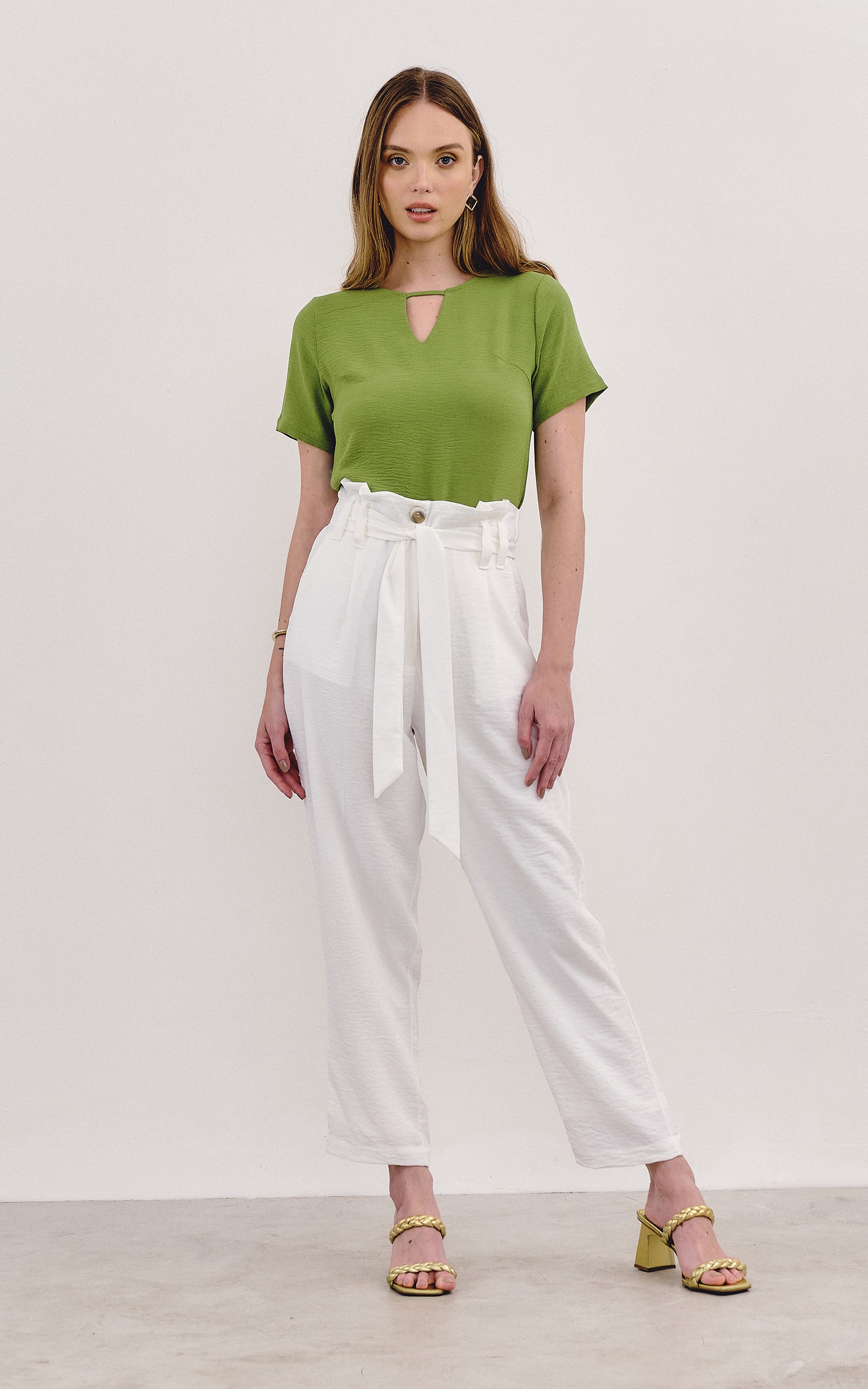 Blusa Sertão Verde Musgo