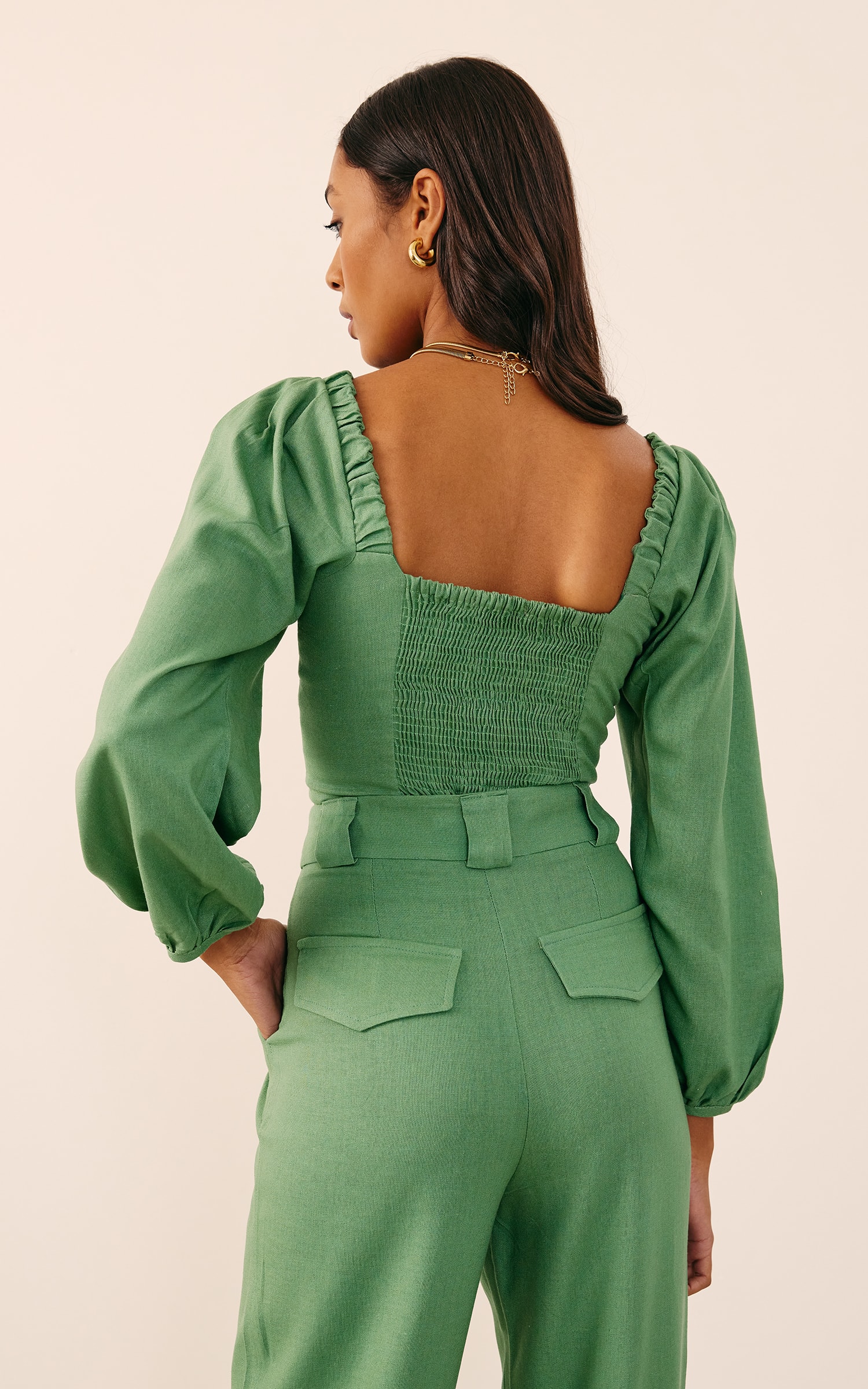 Blusa Sol Verde