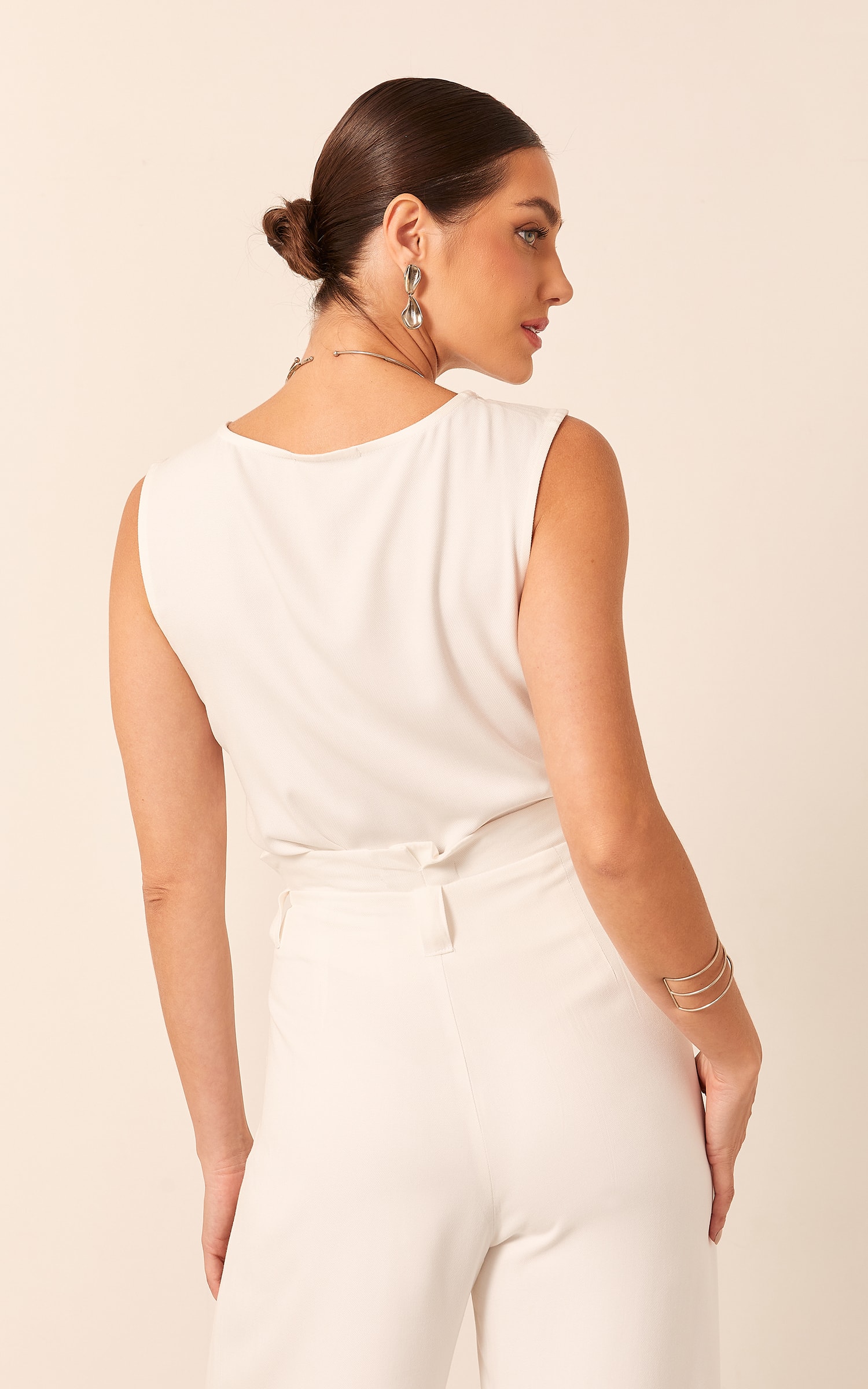 Blusa Space Off White
