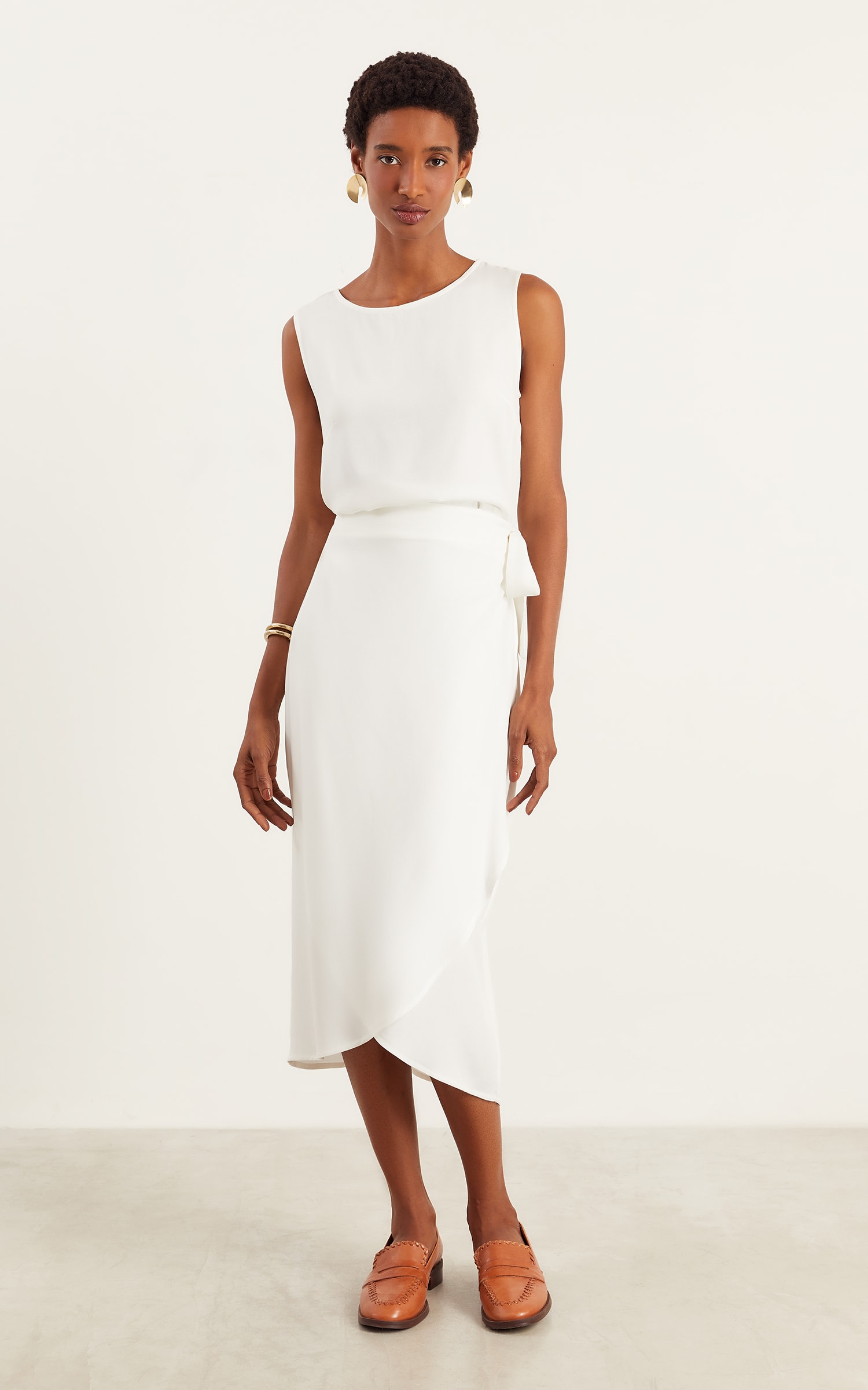 Blusa Space Off White