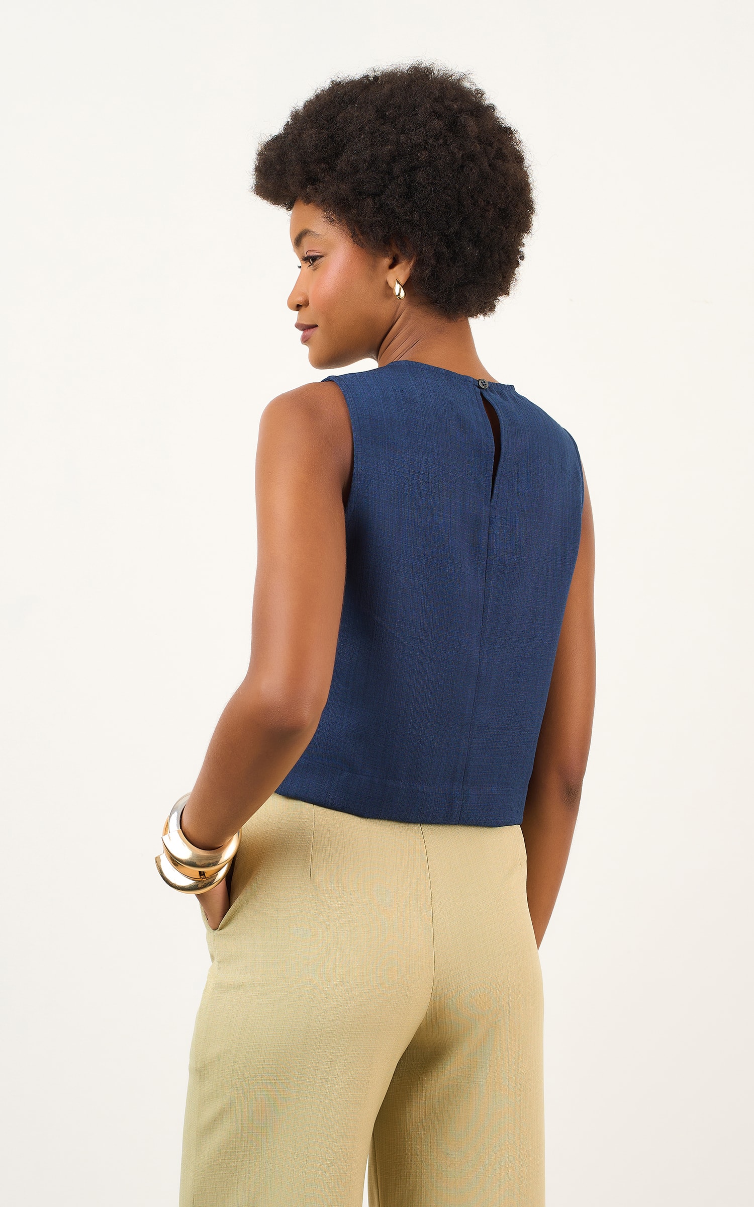 Blusa Street Marinho