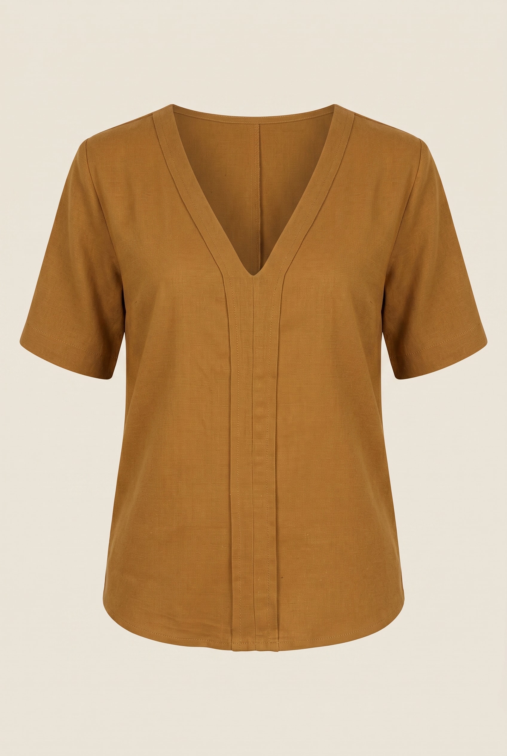Blusa Sync Com Manga Capuccino
