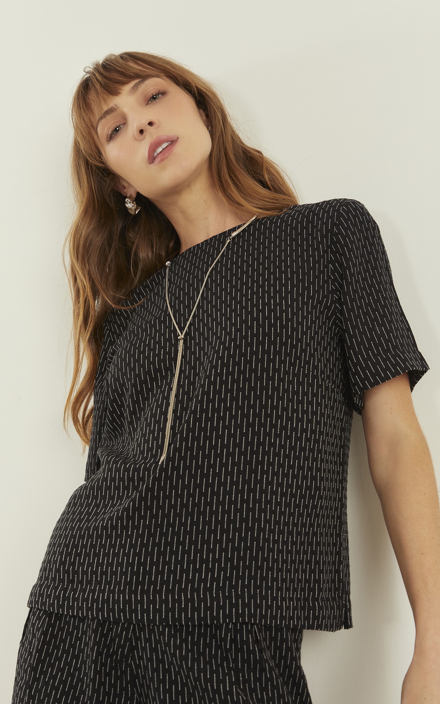 Blusa t Shirt Onix Preto