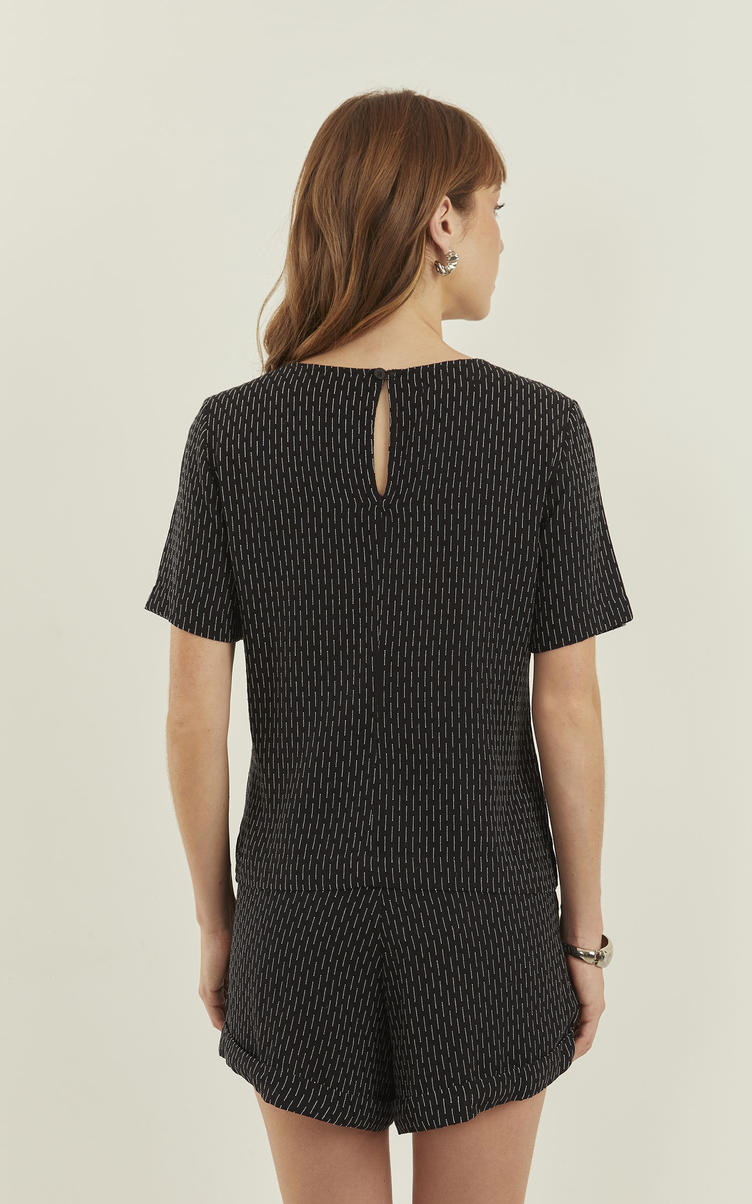 Blusa t Shirt Onix Preto