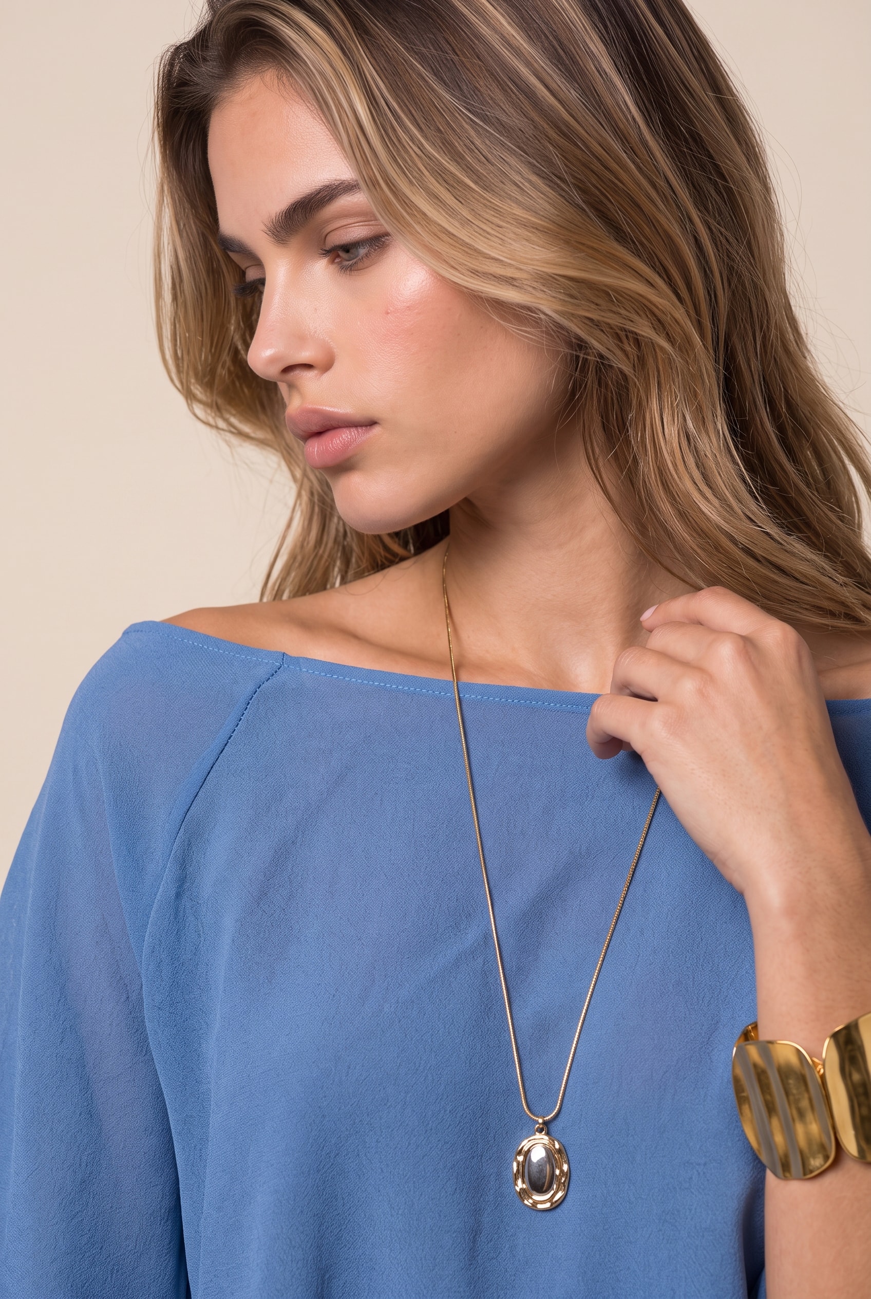 Blusa Tour Multi Azul Mykonos