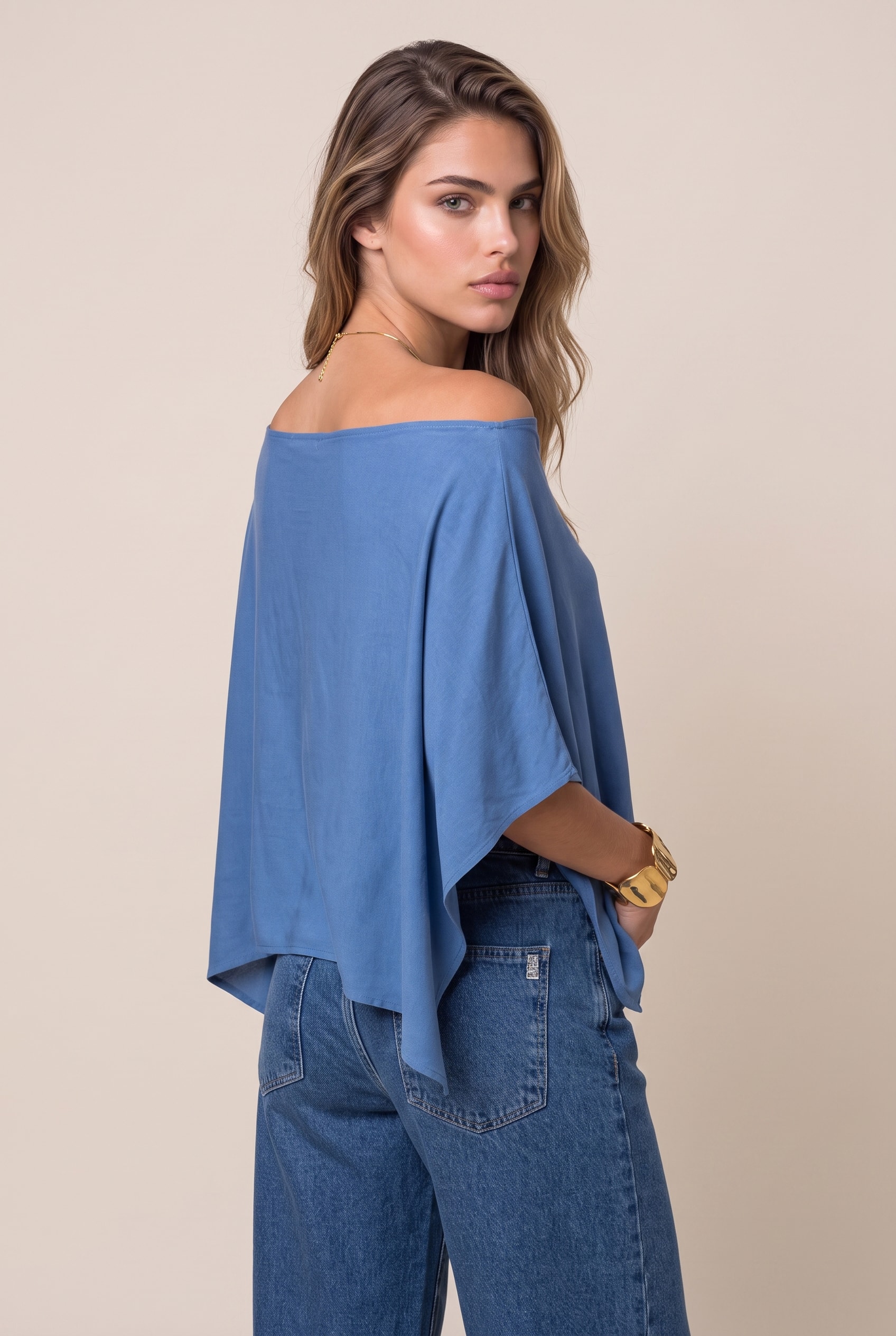 Blusa Tour Multi Azul Mykonos