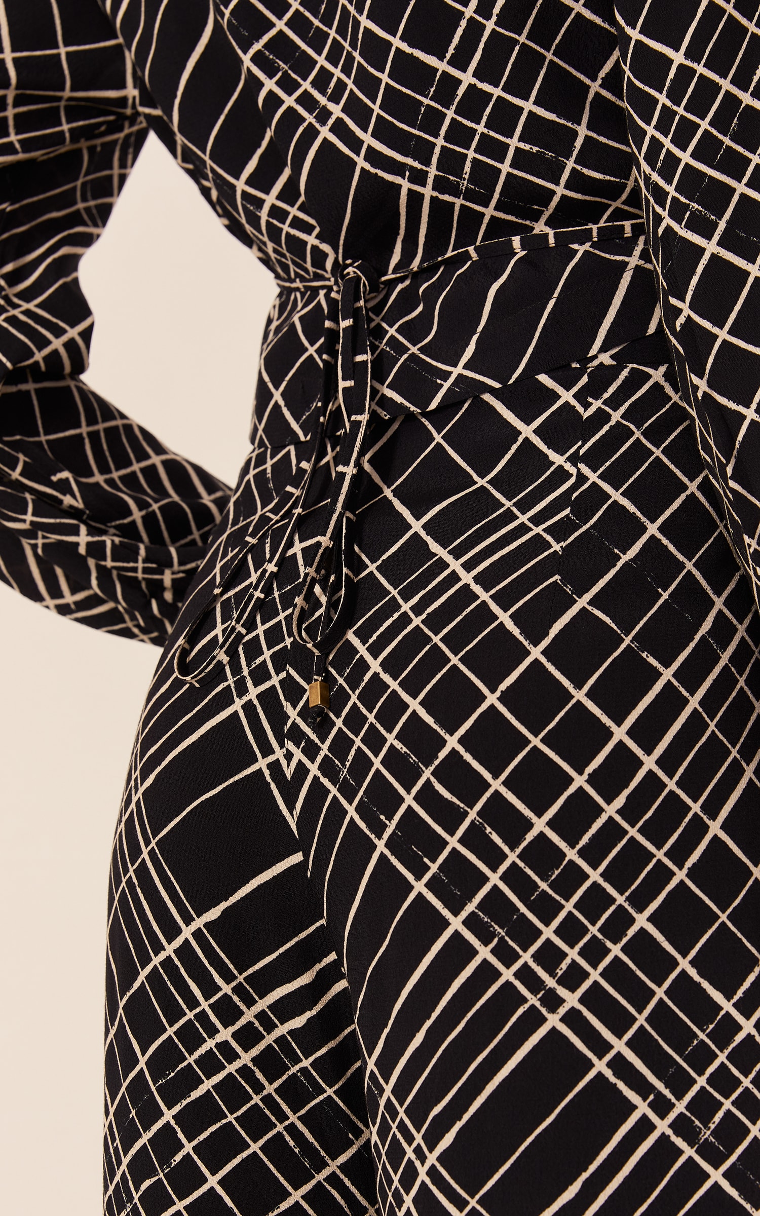 Blusa Transpasse Estampa Cerrado