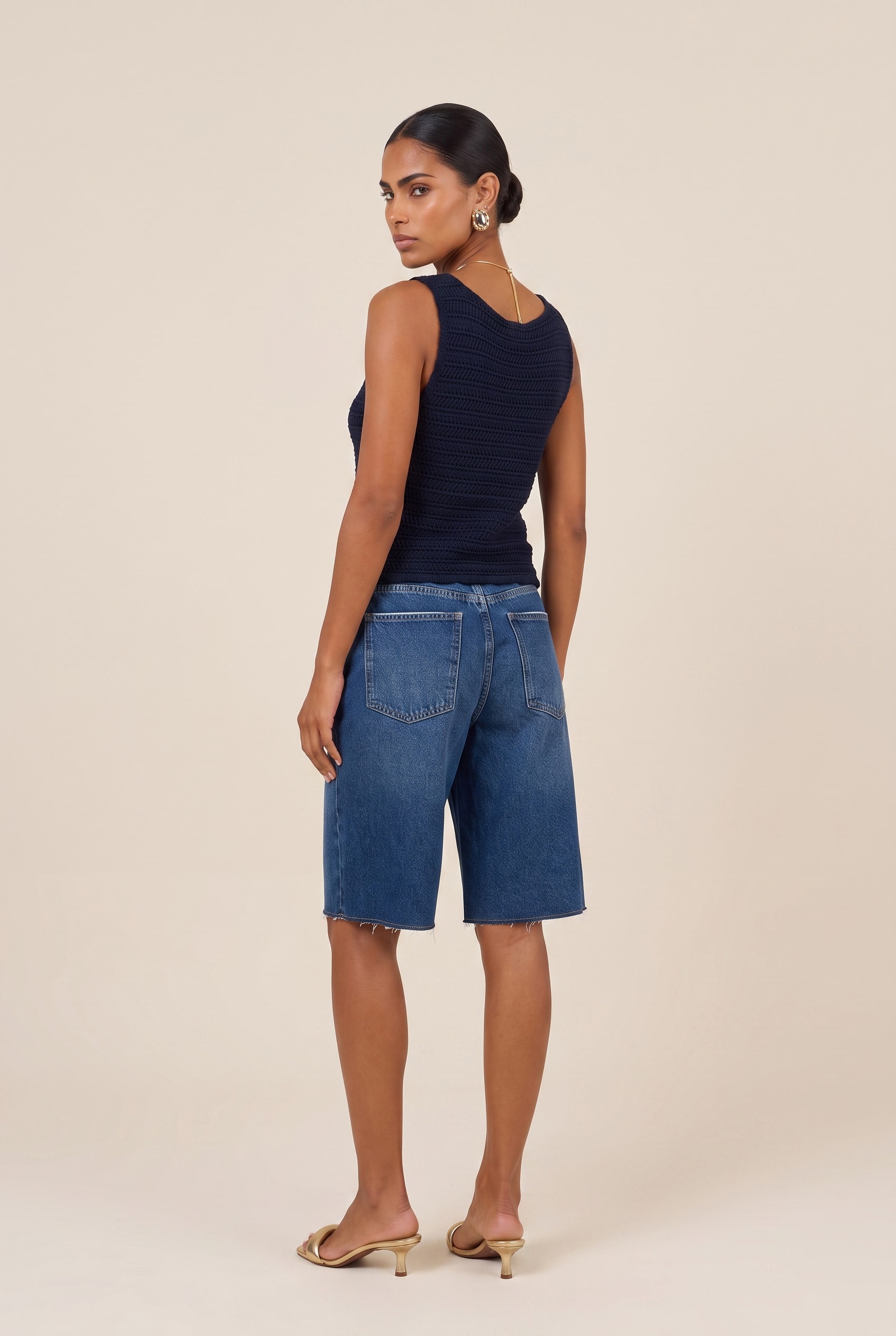 Blusa Tricot Fresh Marinho