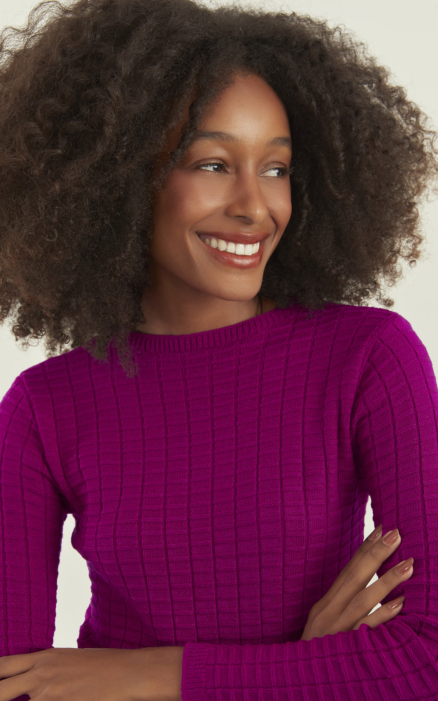 Blusa Tricot New Look Fúcsia