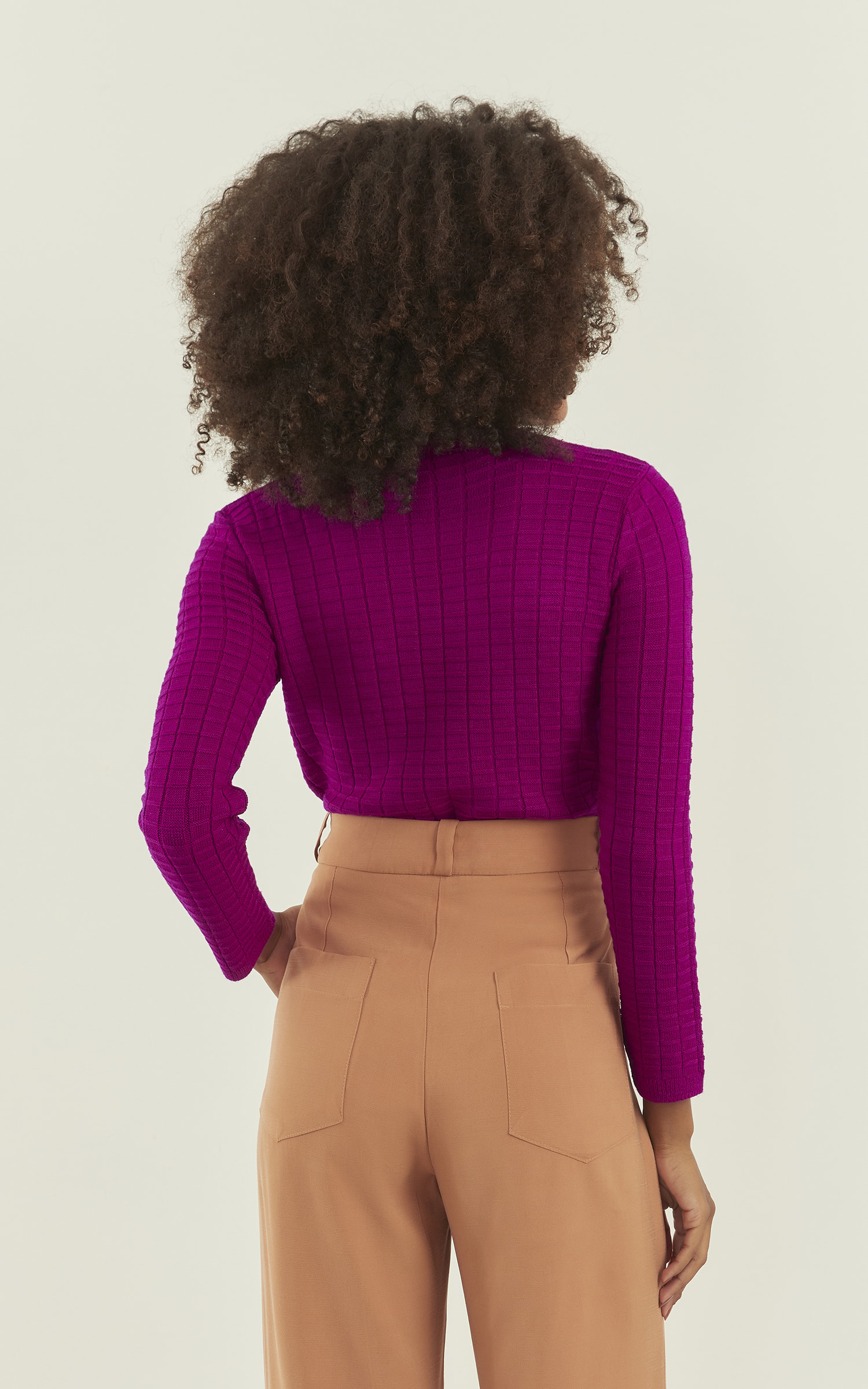 Blusa Tricot New Look Fúcsia
