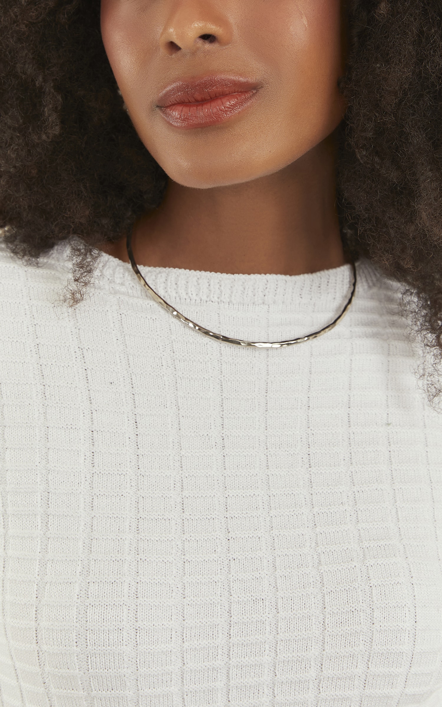 Blusa Tricot New Look Off White