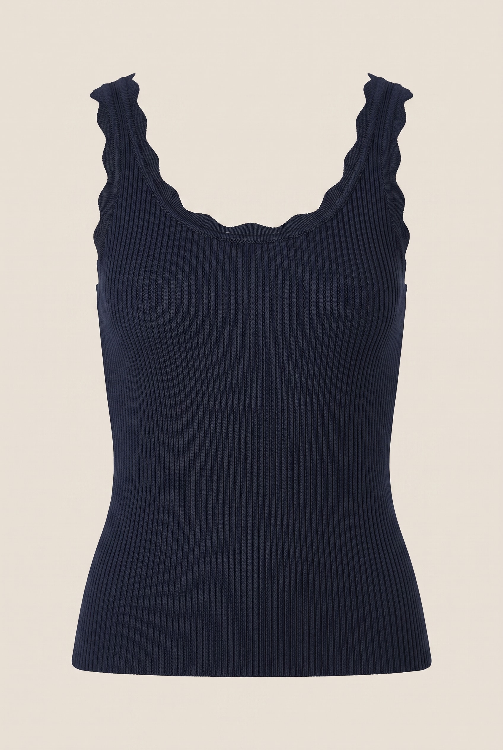 Blusa Tricot Ondas Marinho
