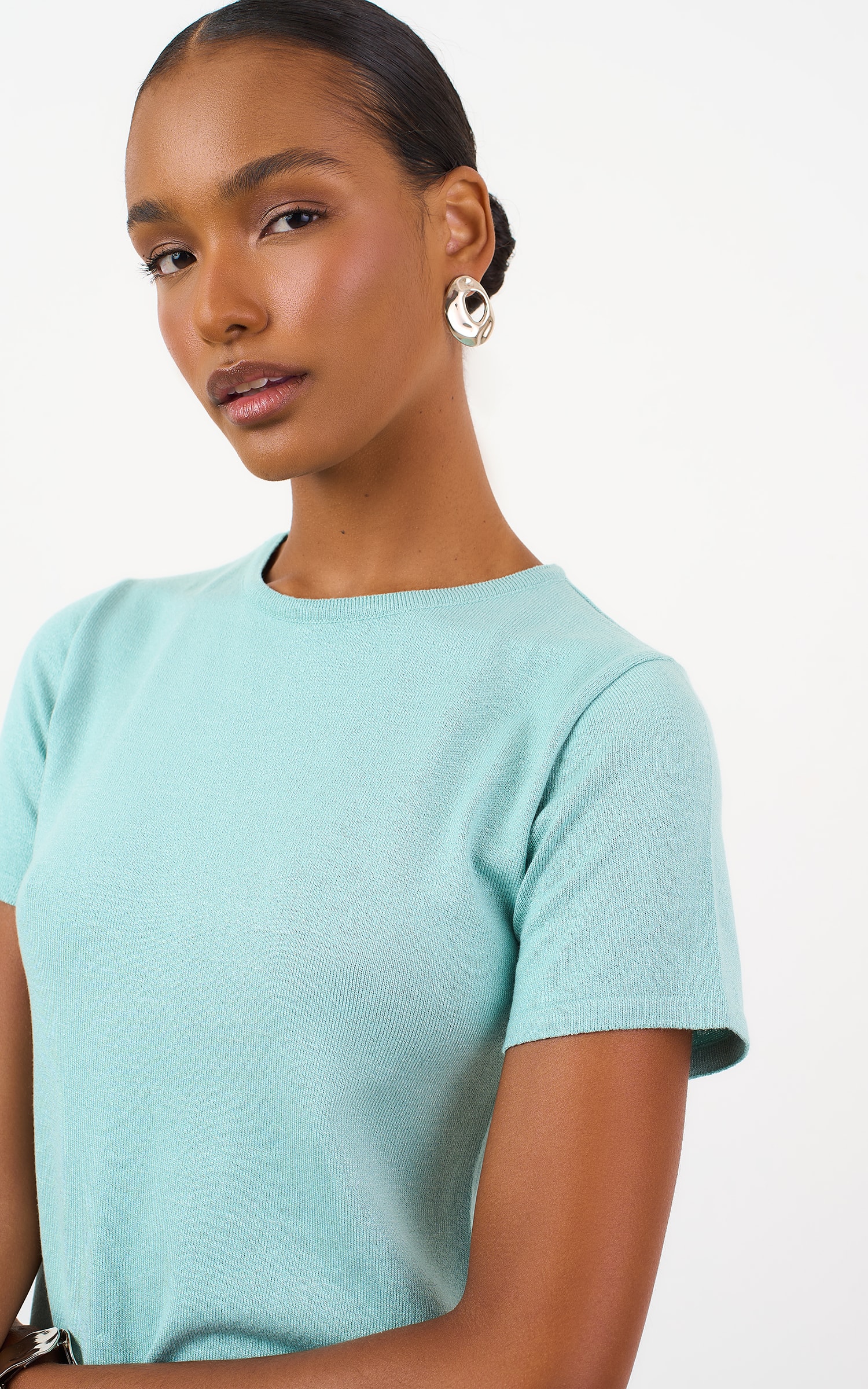 Blusa Tricot Origem New Azul Sereno