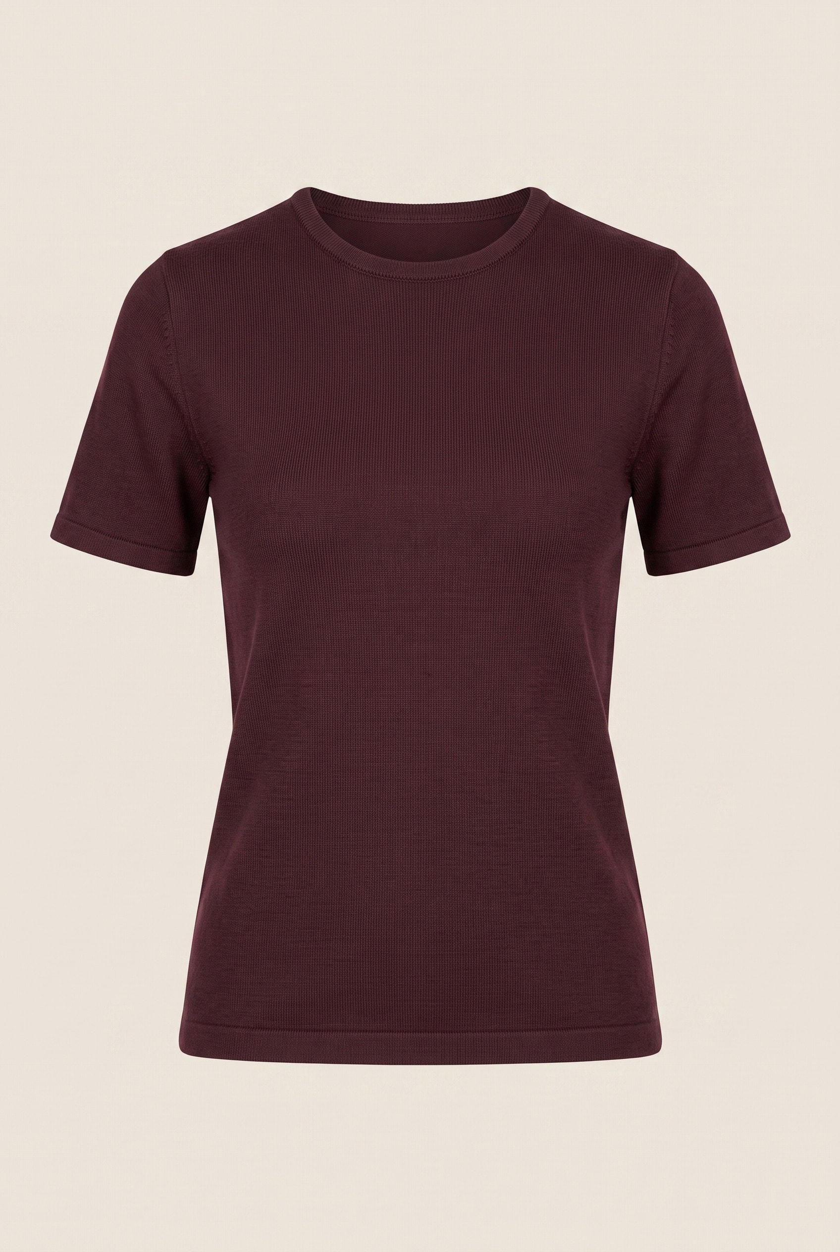 Blusa Tricot Origem New Bordeaux