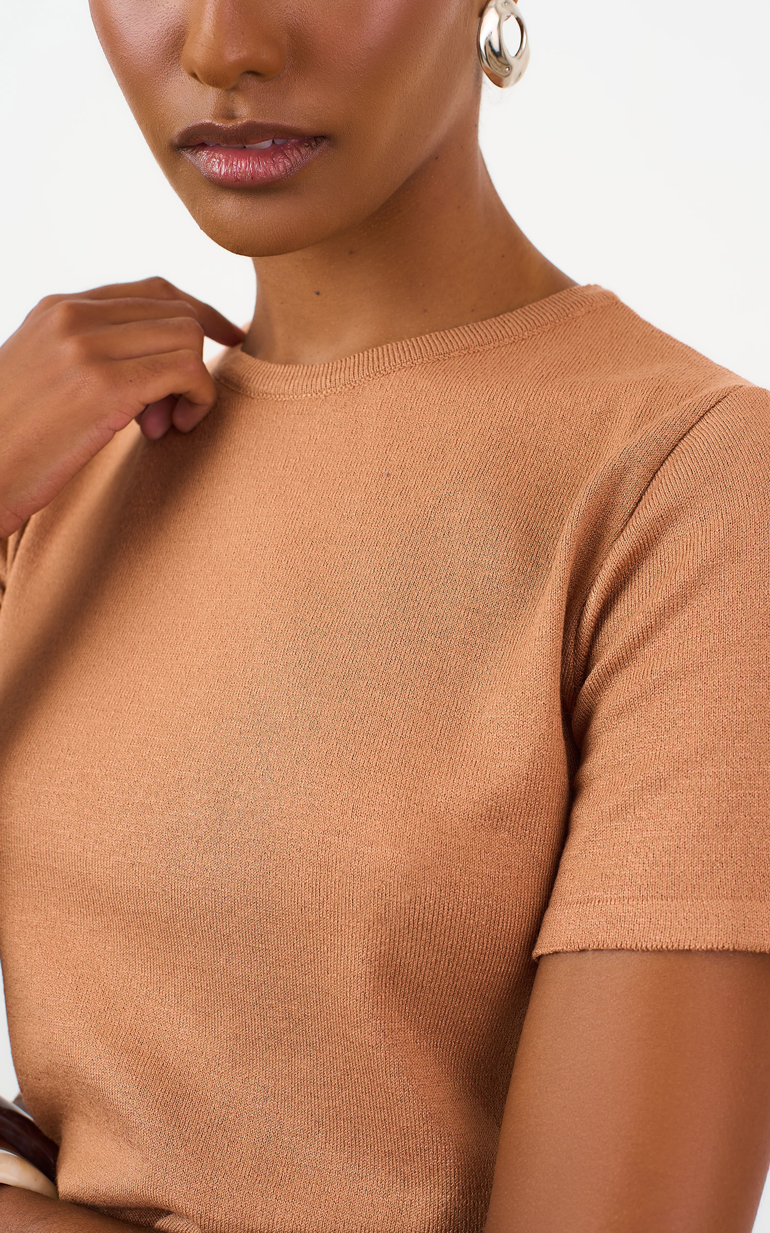 Blusa Tricot Origem New Caqui