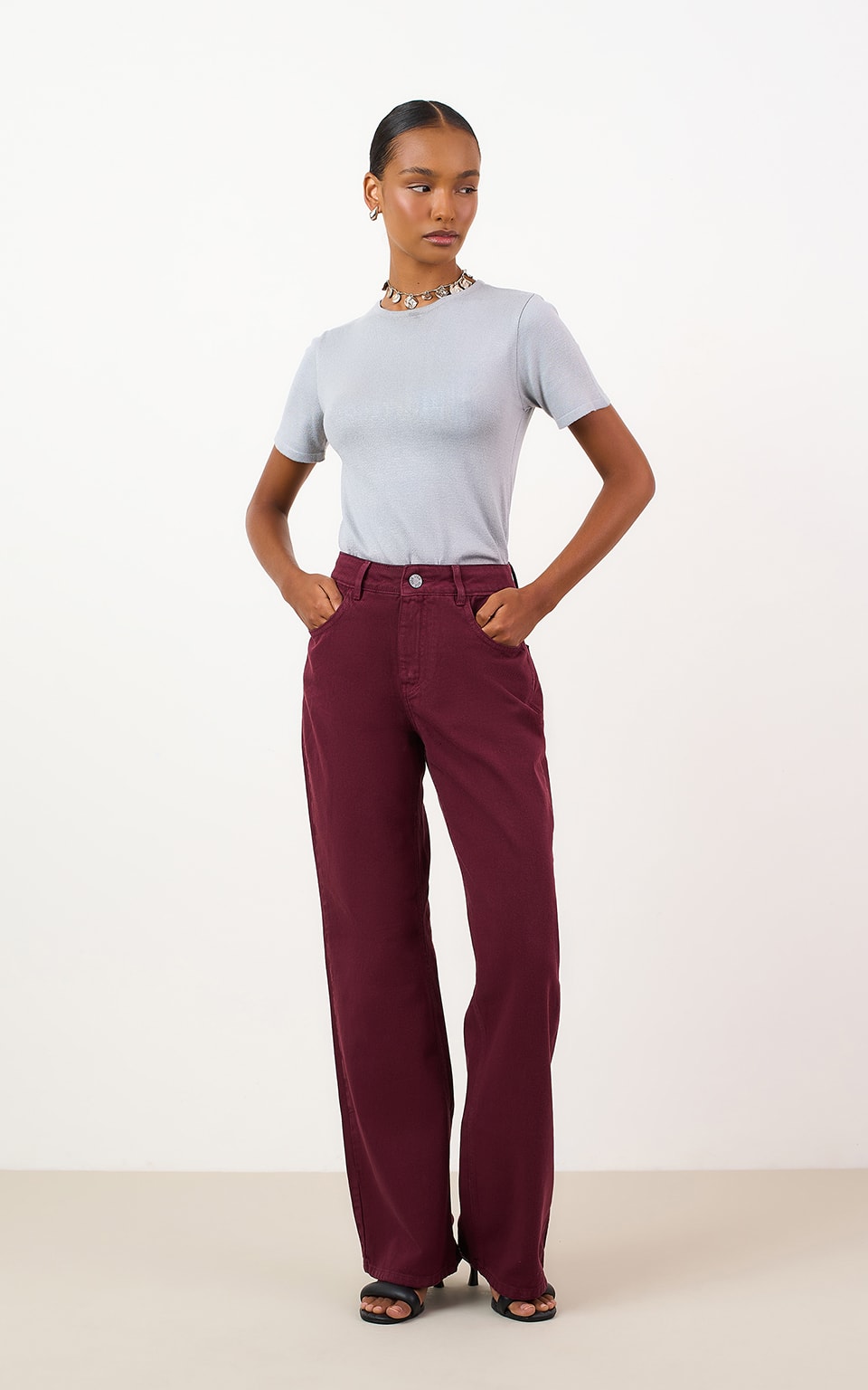 Blusa Tricot Origem New Cinza