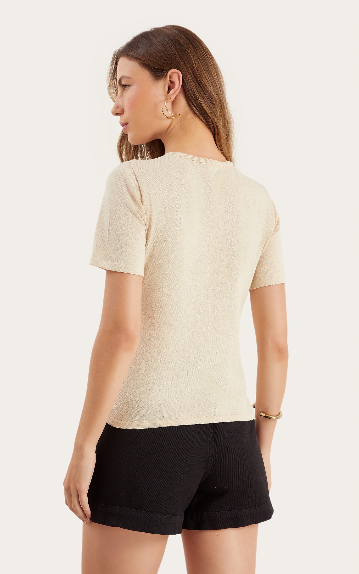Blusa Tricot Origem New Natural