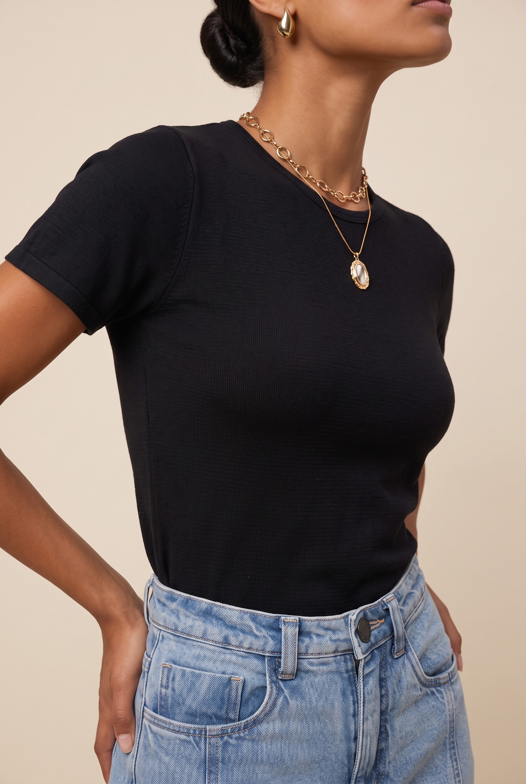 Blusa Tricot Origem New Preto
