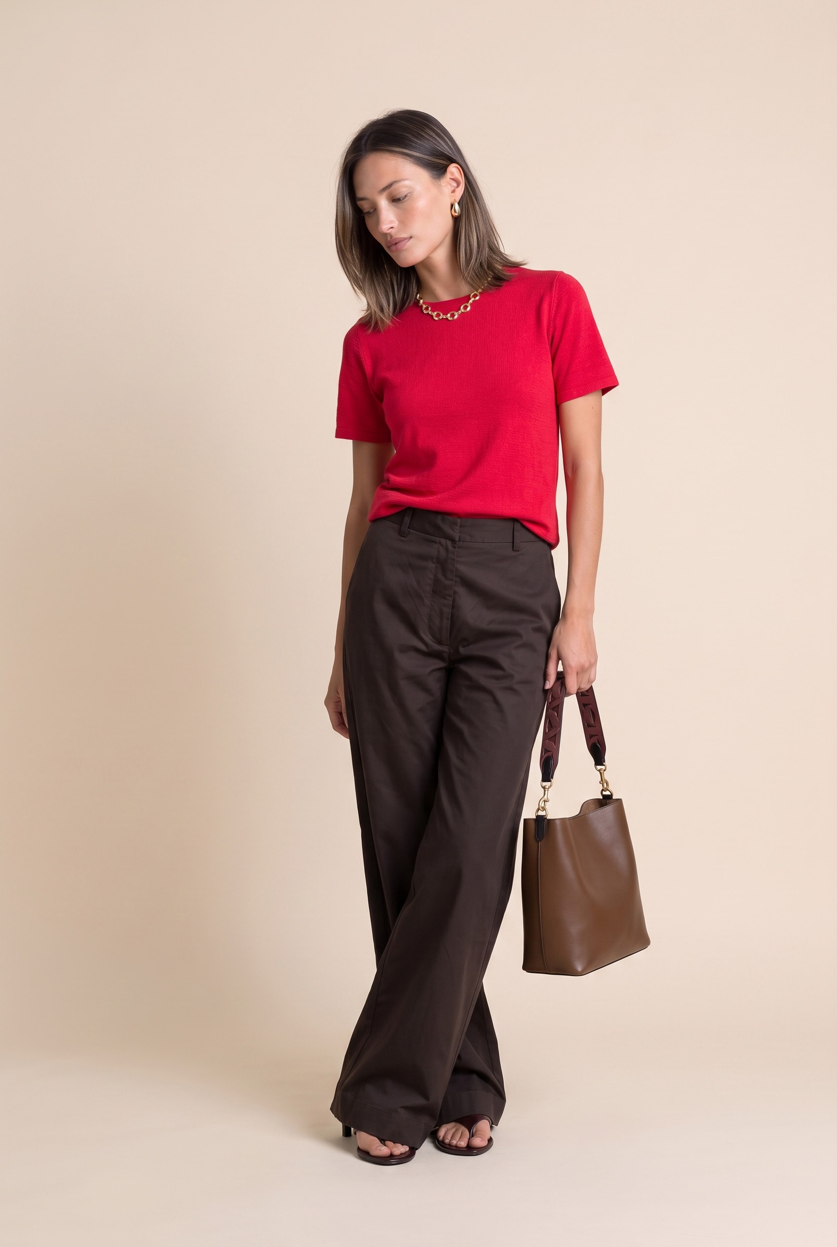 Blusa Tricot Origem New Vermelho