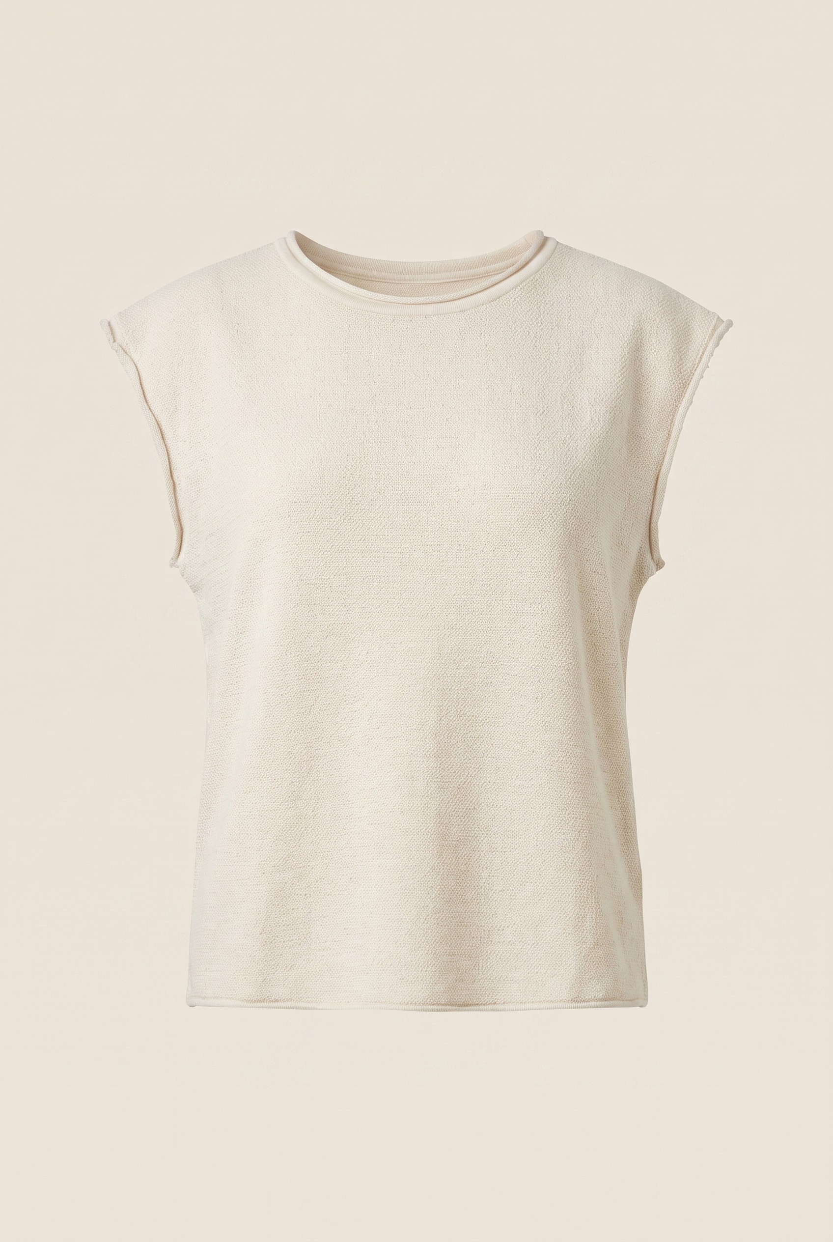 Blusa Tricot Piquet Off White