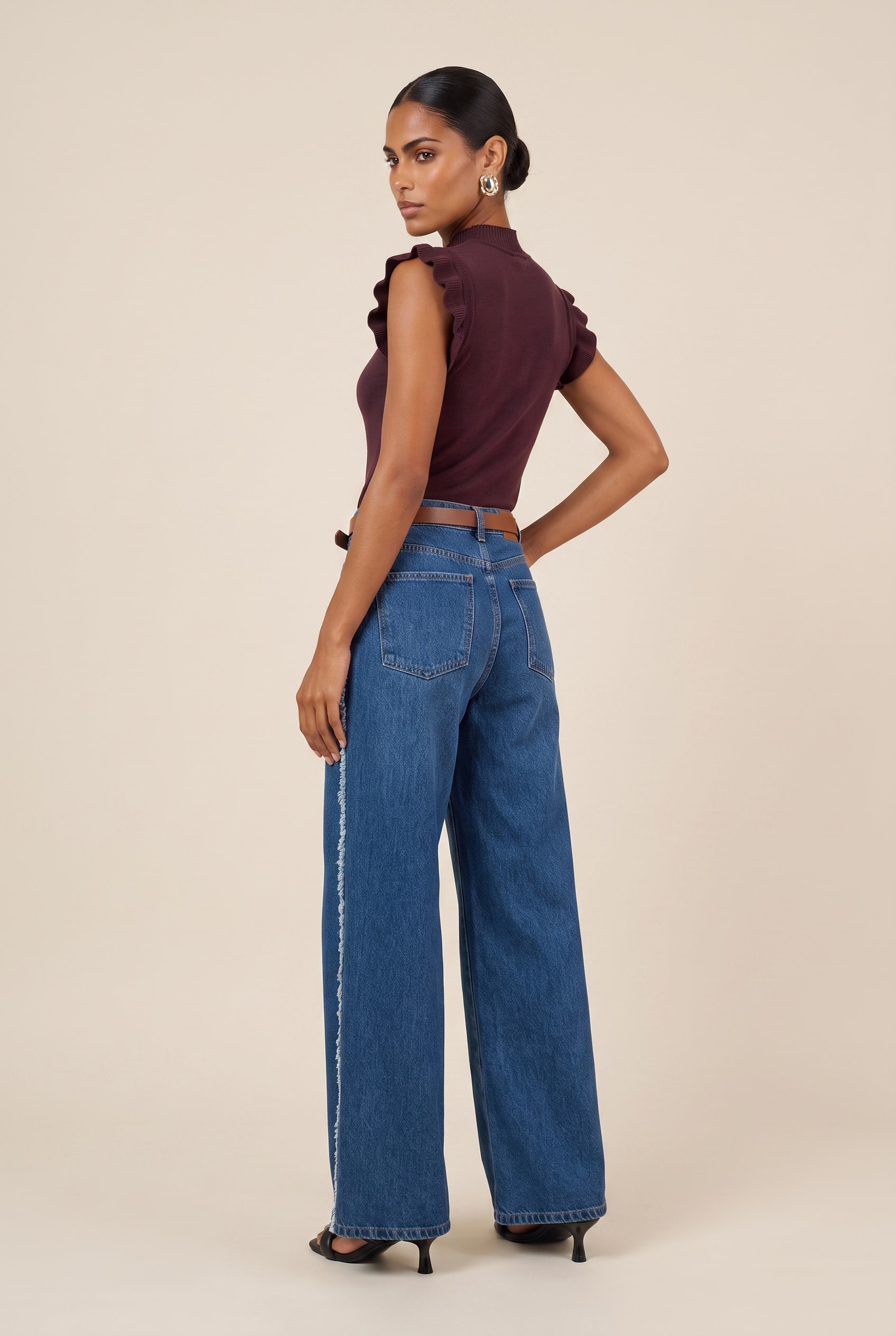 Blusa Tricot Ternura Burgundy