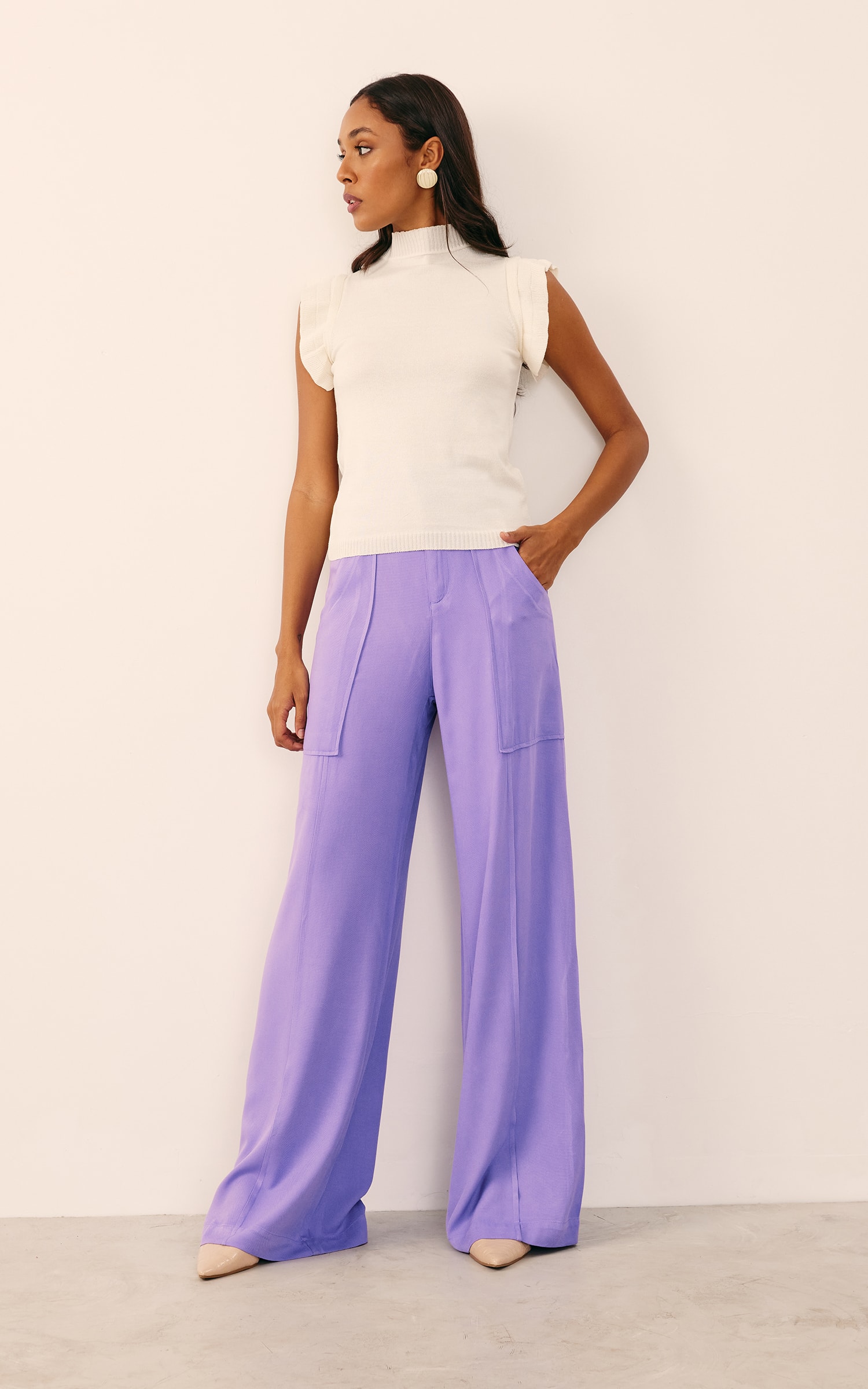 Blusa Tricot Ternura Off White