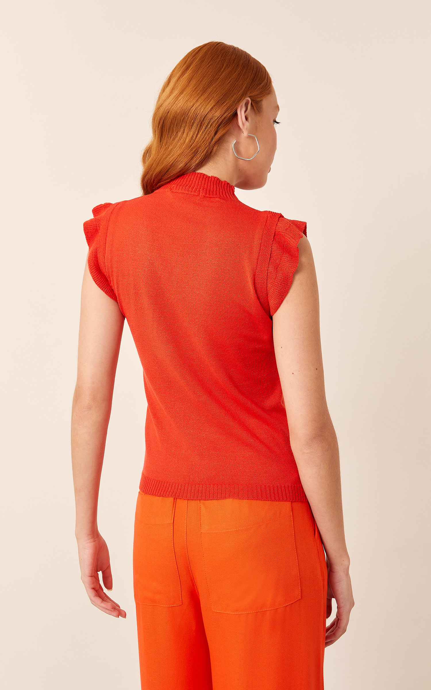 Blusa Tricot Ternura Pitanga