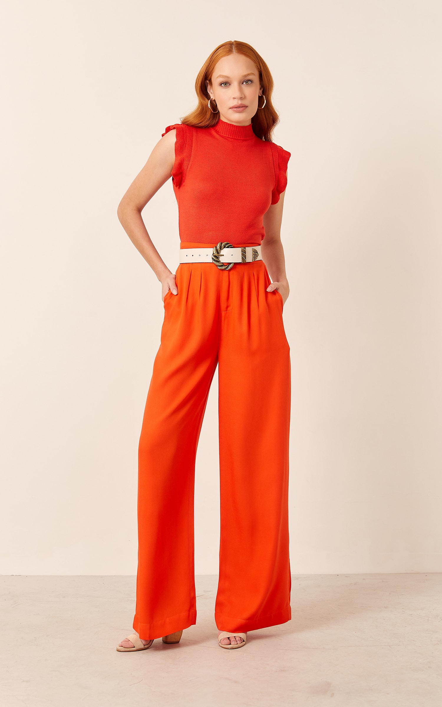 Blusa Tricot Ternura Pitanga