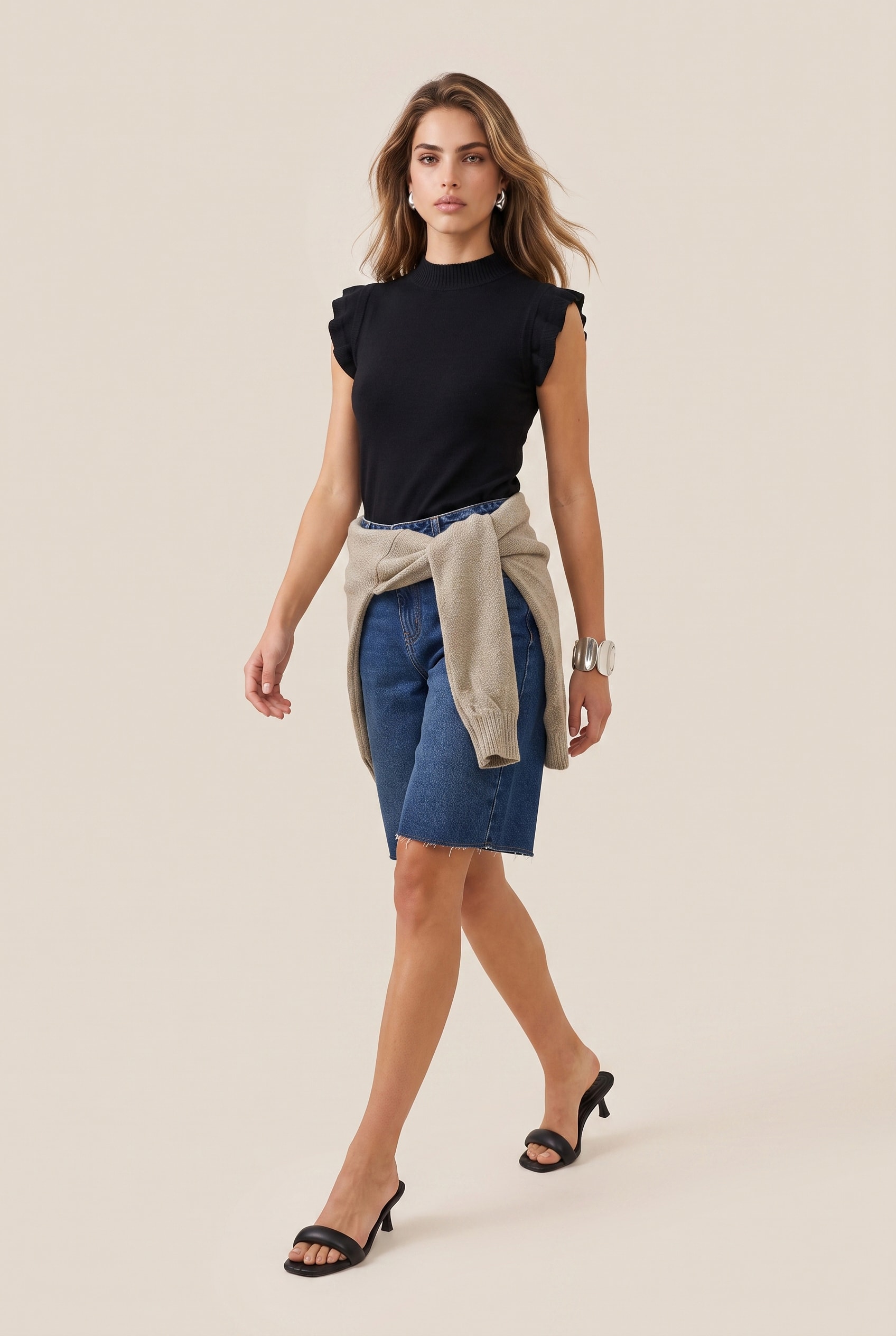 Blusa Tricot Ternura Preto