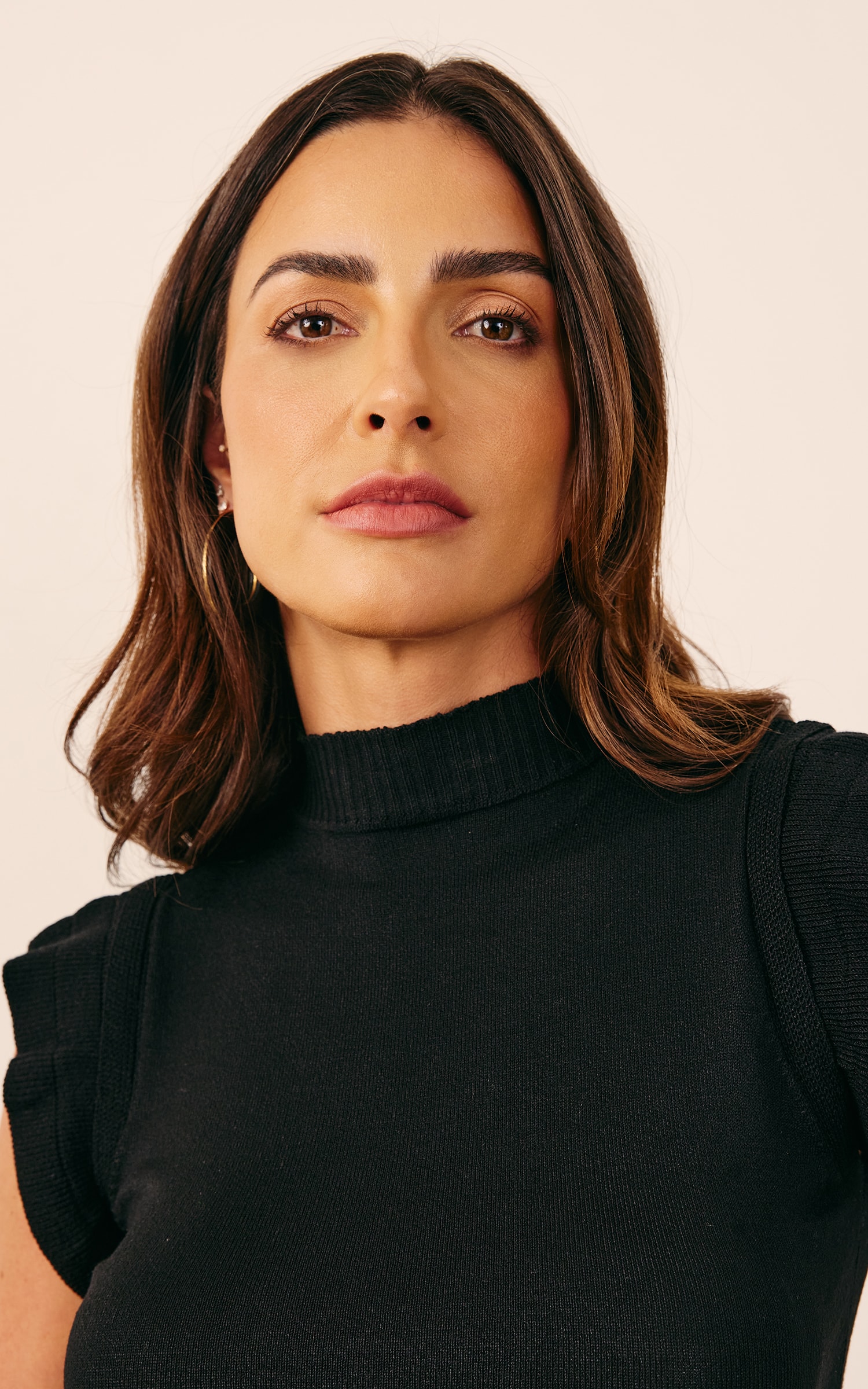 Blusa Tricot Ternura Preto