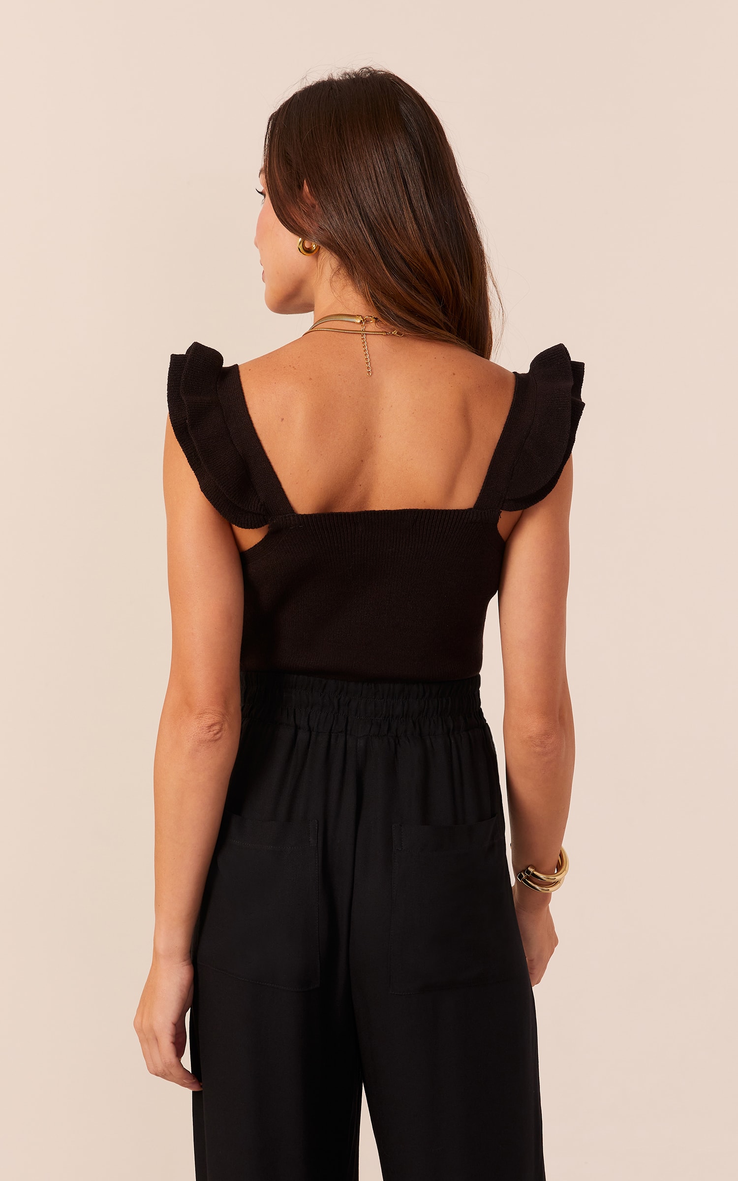 Blusa Tricot Ternura Summer Preto