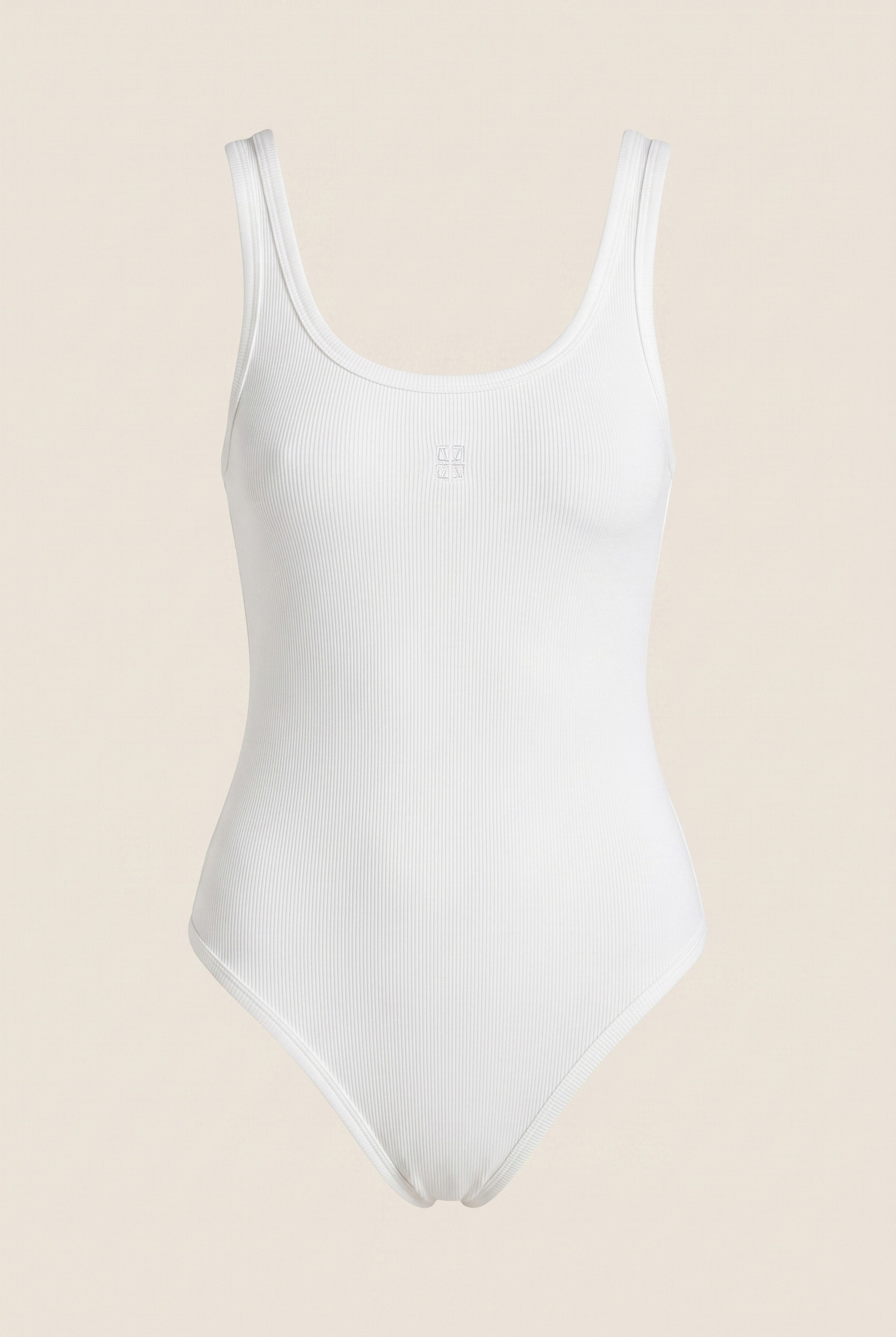 Body Malha Monograma Off White