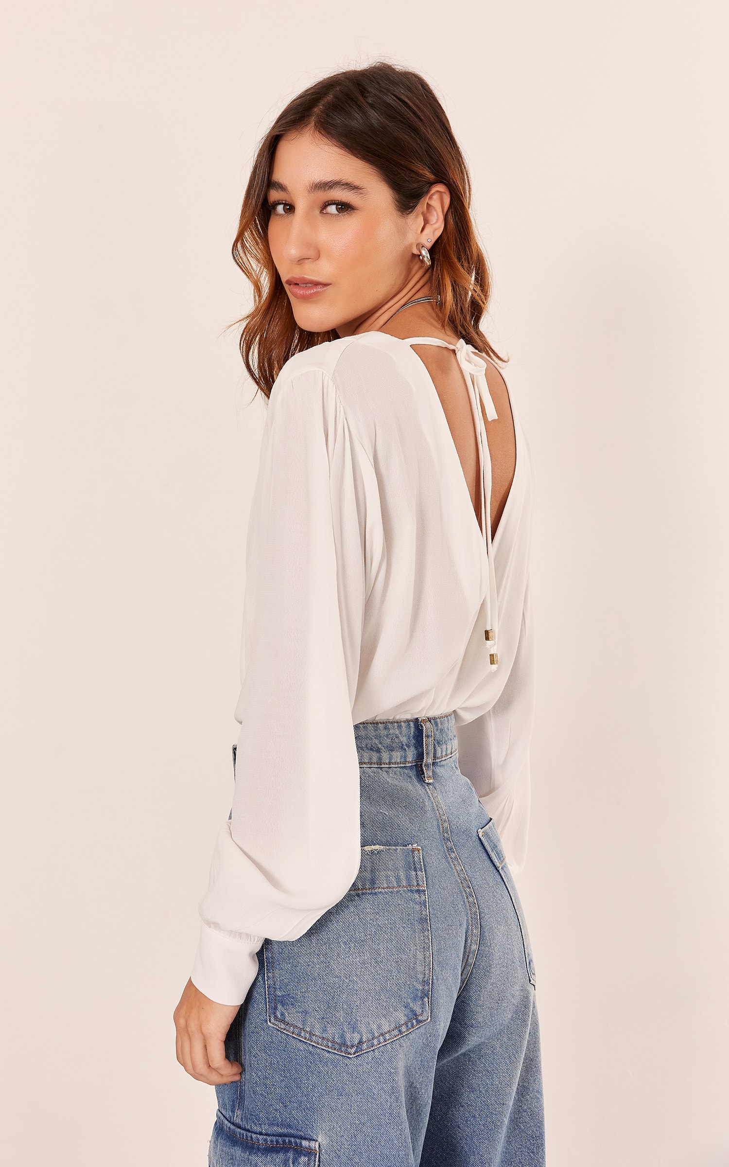 Body Relicário Off White