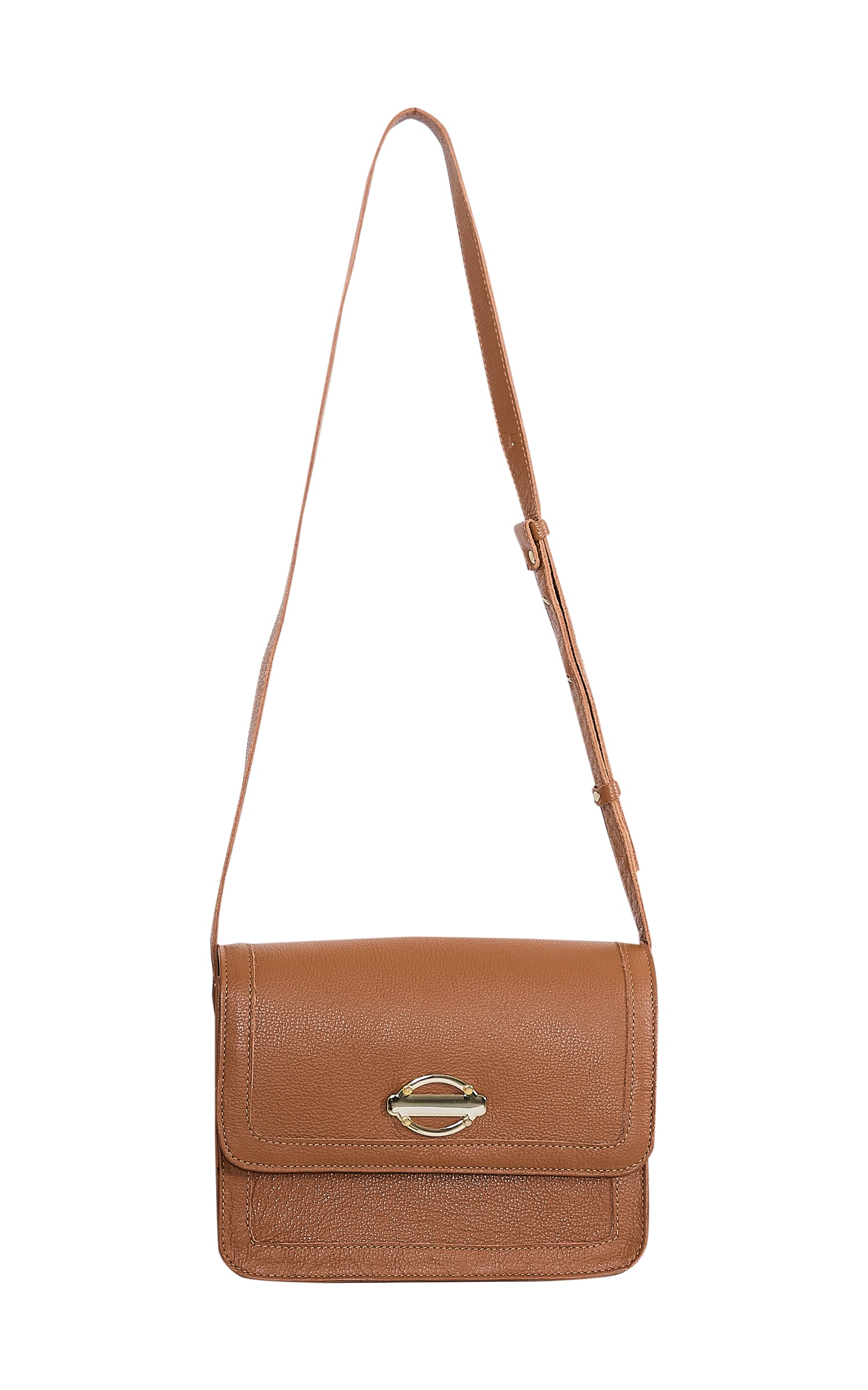 Bolsa Couro Classic Caramelo