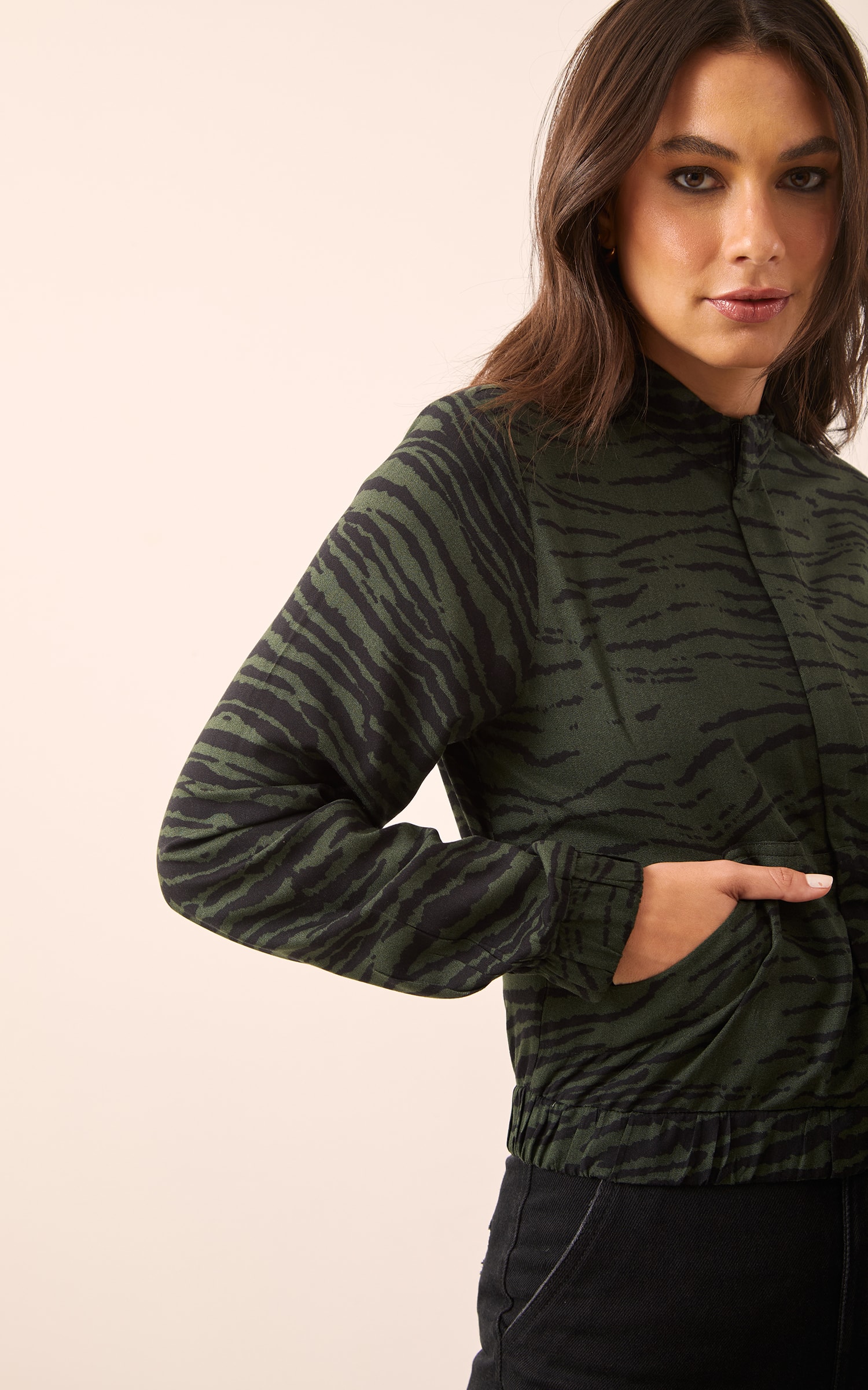Bomber Estampa Electro