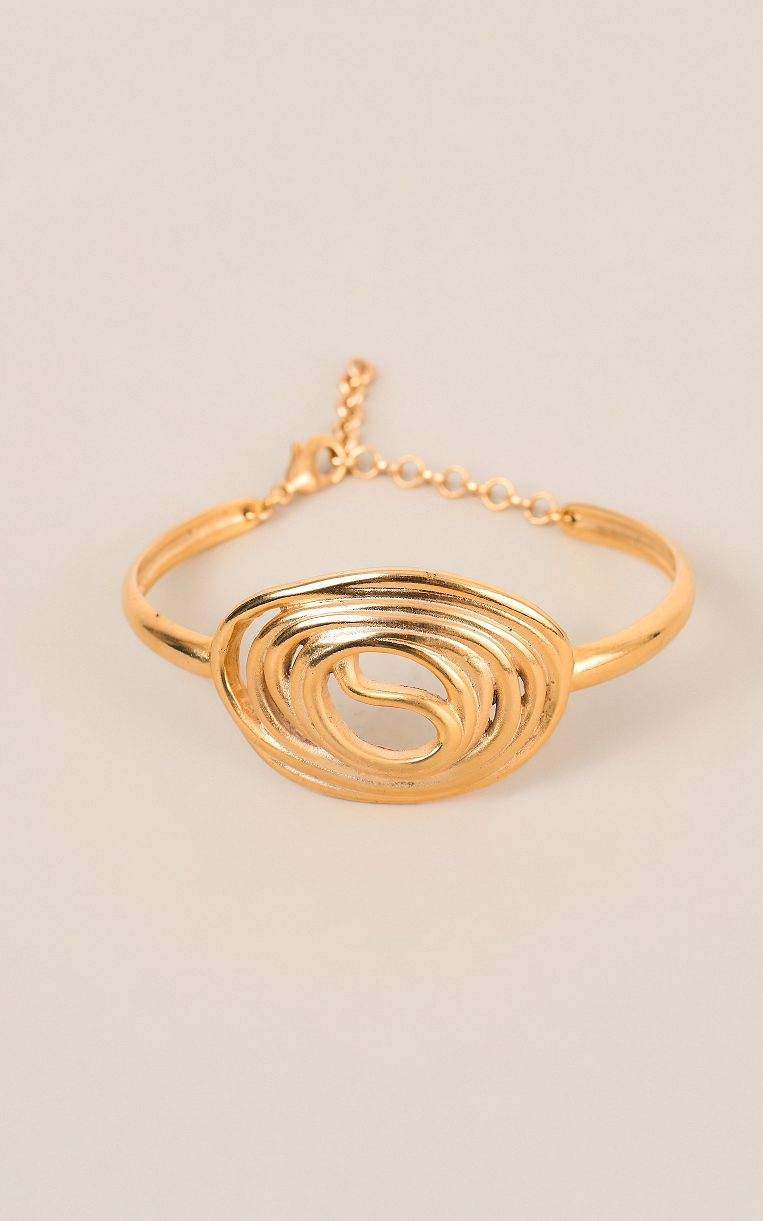 Bracelete Espiral Ouro