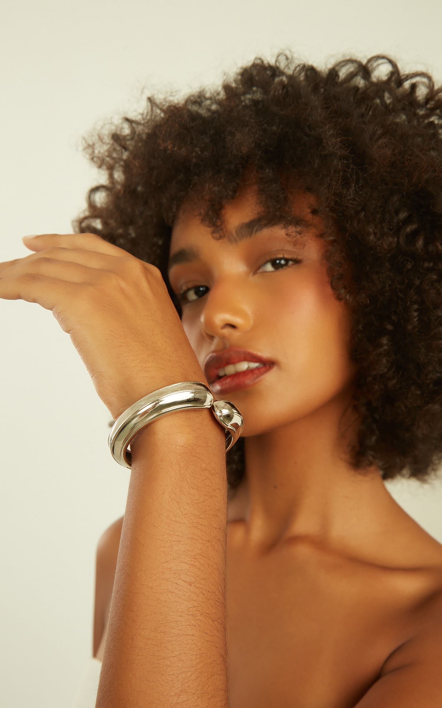 Bracelete Metal Dream Niquelado