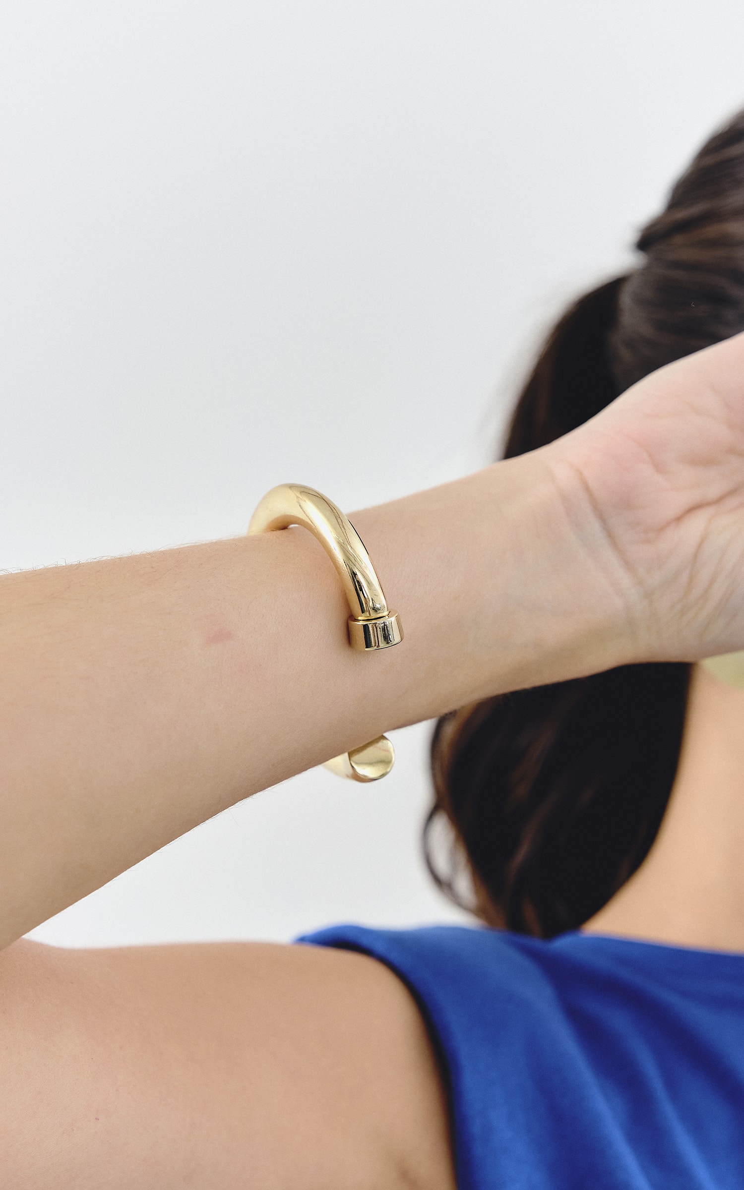 Bracelete Rígido Dourado