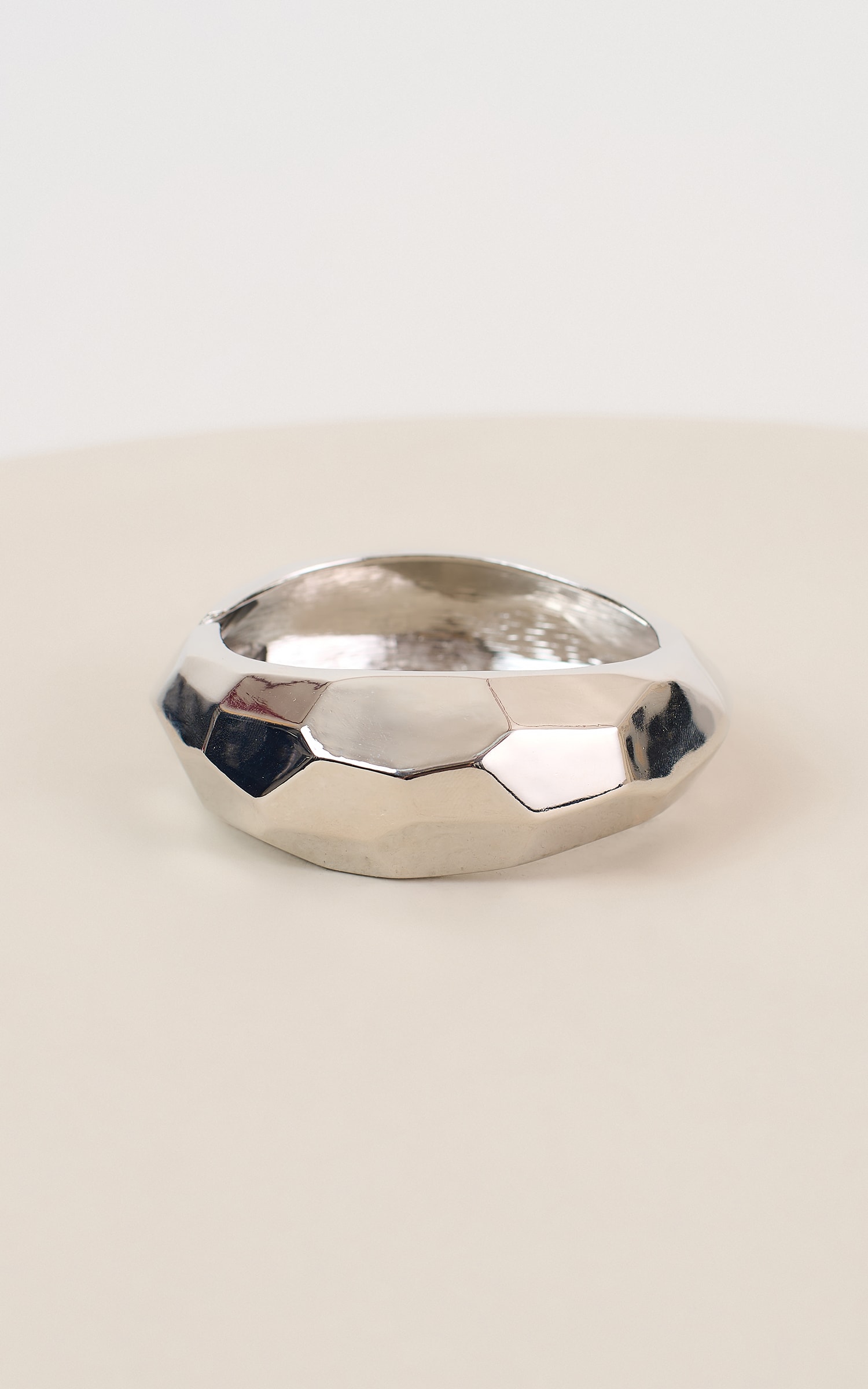 Bracelete Texturizado Prata