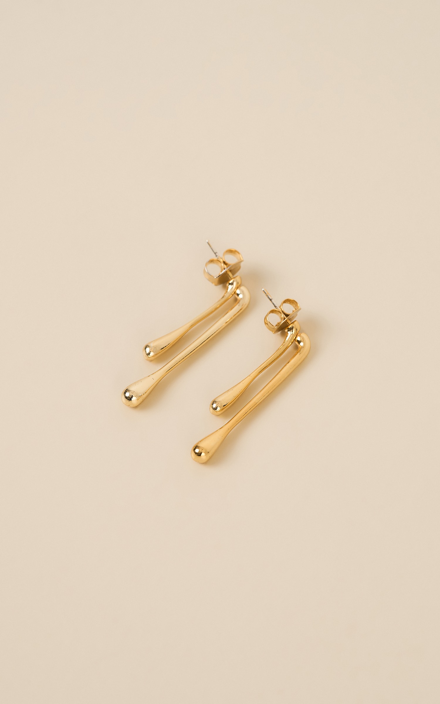 Brinco Duo Dourado