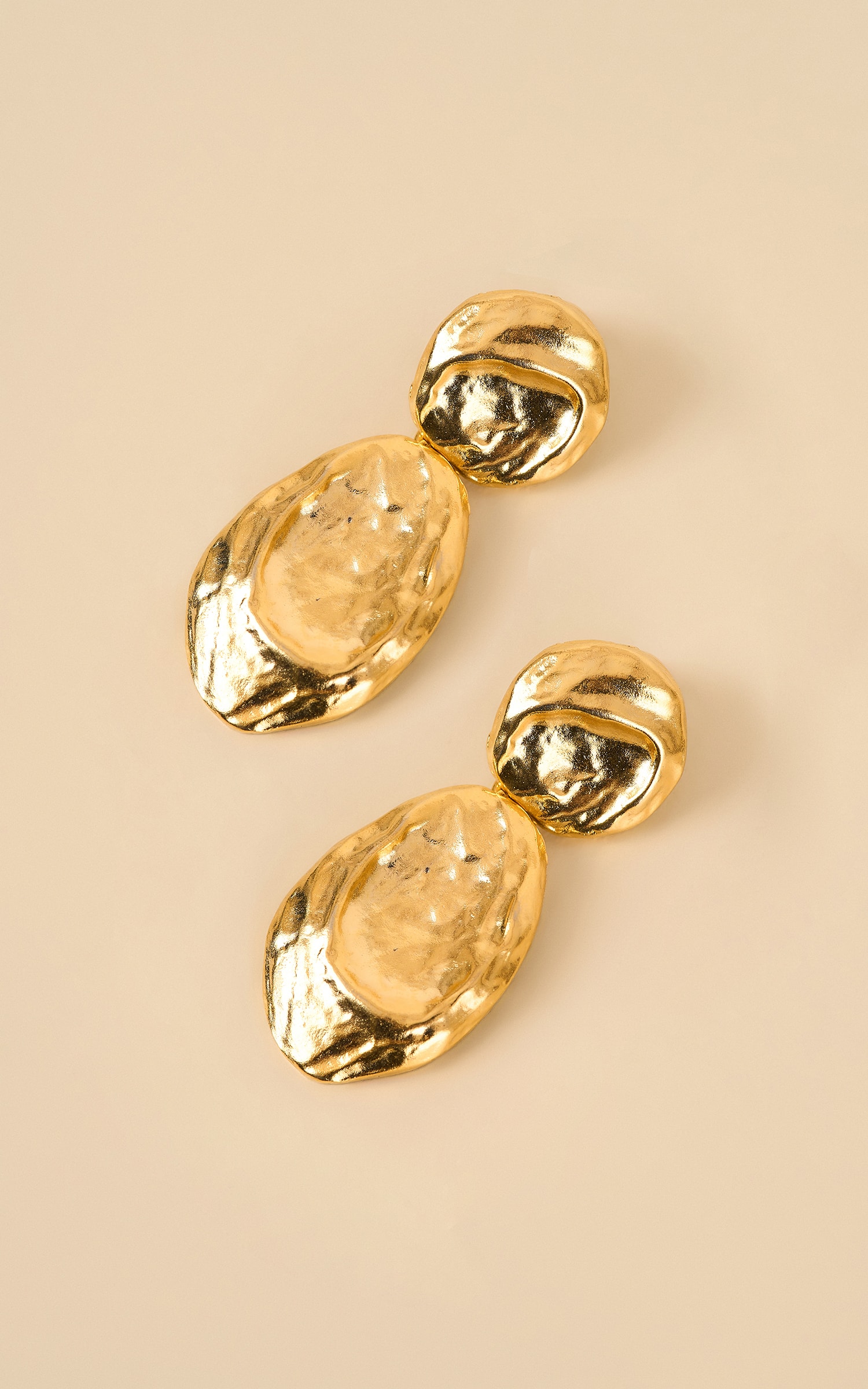 Brinco Duo Organic Ouro