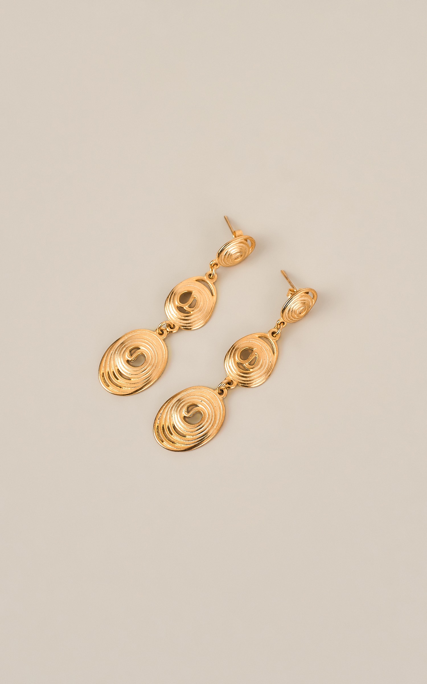Brinco Espiral Ouro