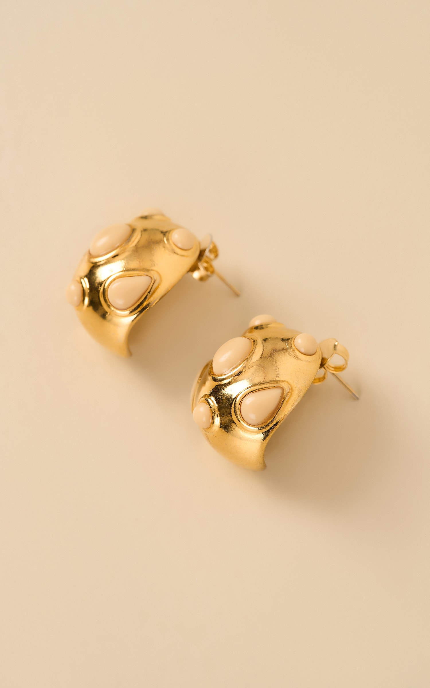 Brinco Mix Resina Dourado