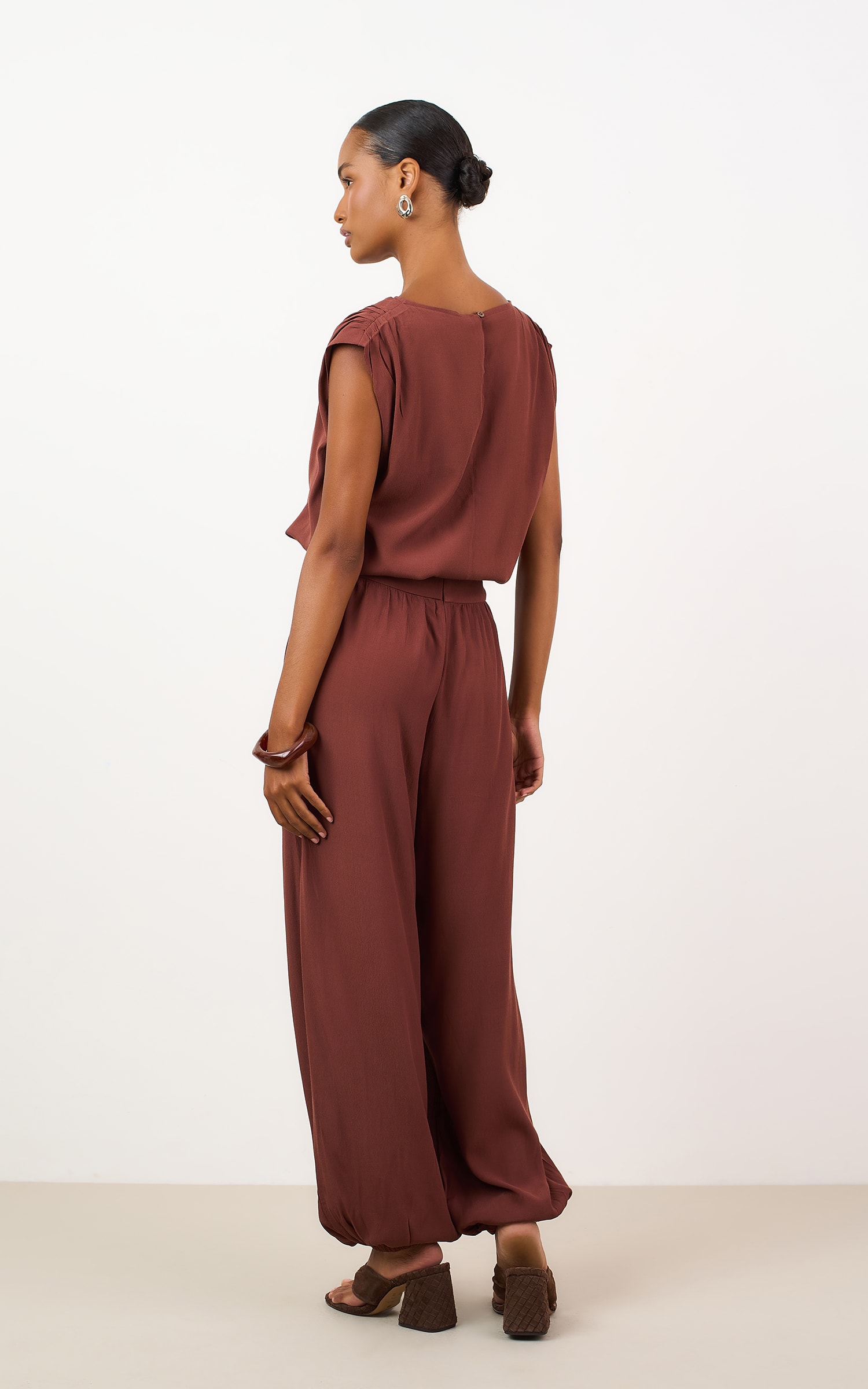 Calça Aladim Chocolate