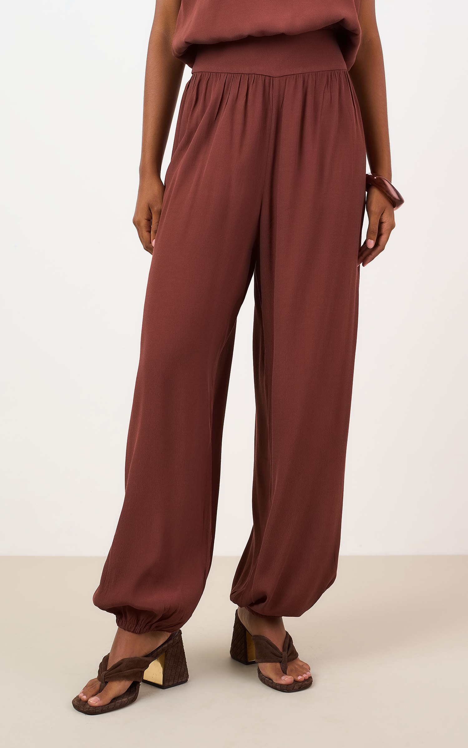 Calça Aladim Chocolate