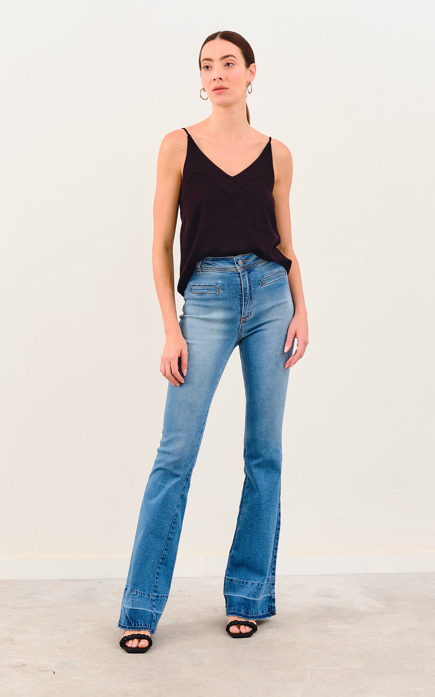 Calça Alfaiataria Jeans