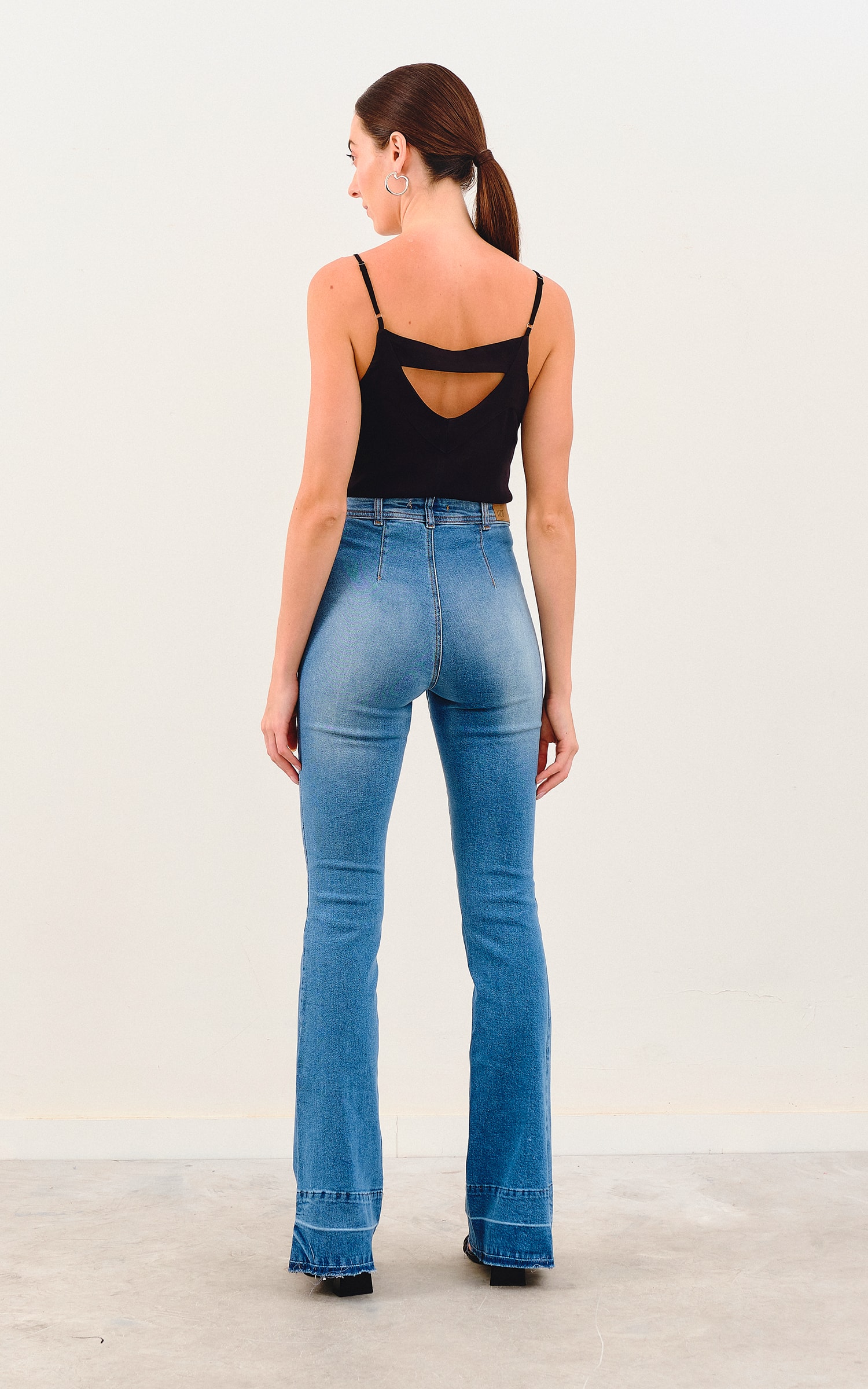 Calça Alfaiataria Jeans