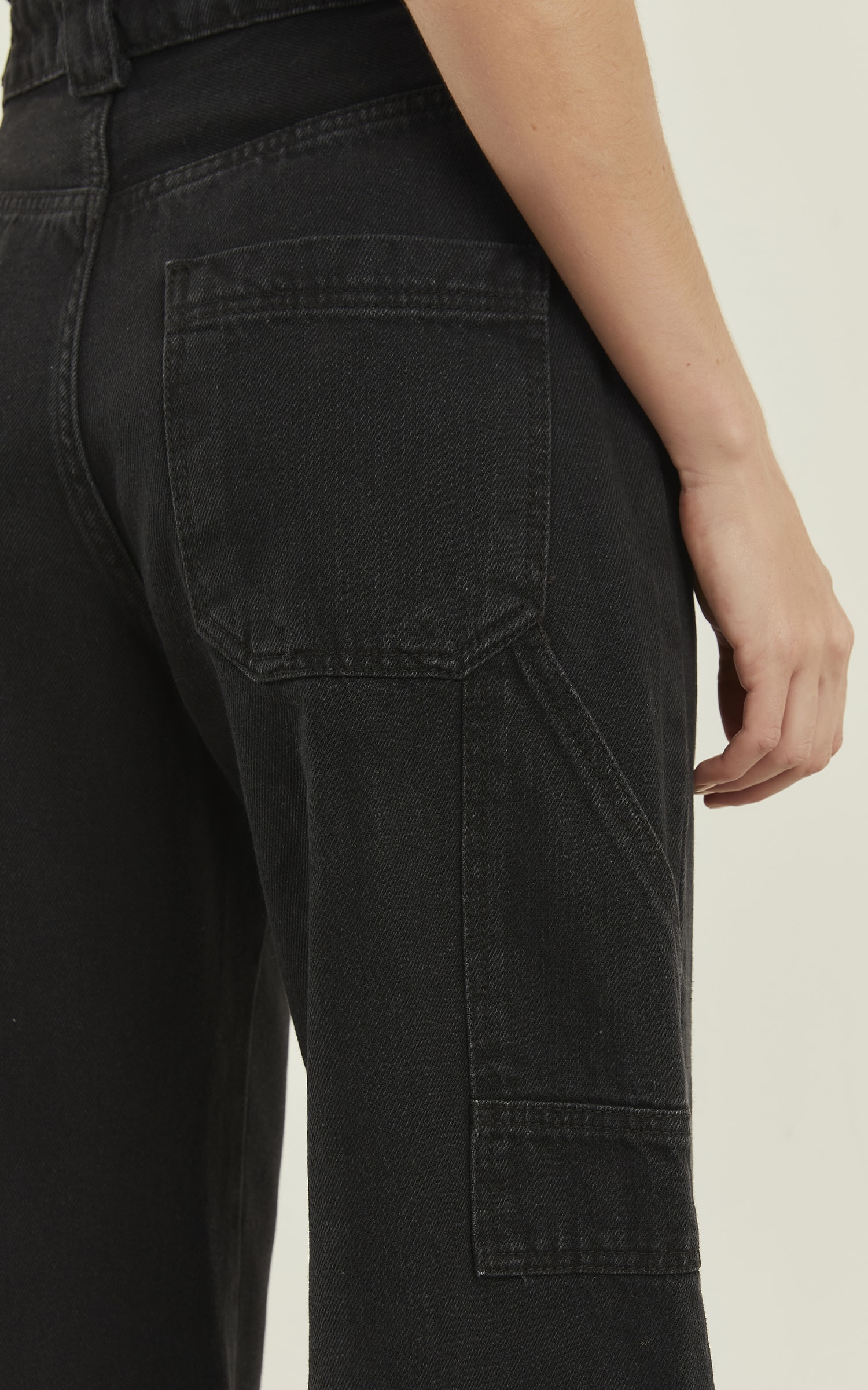 Calça Black Jeans Wide Leg Preto