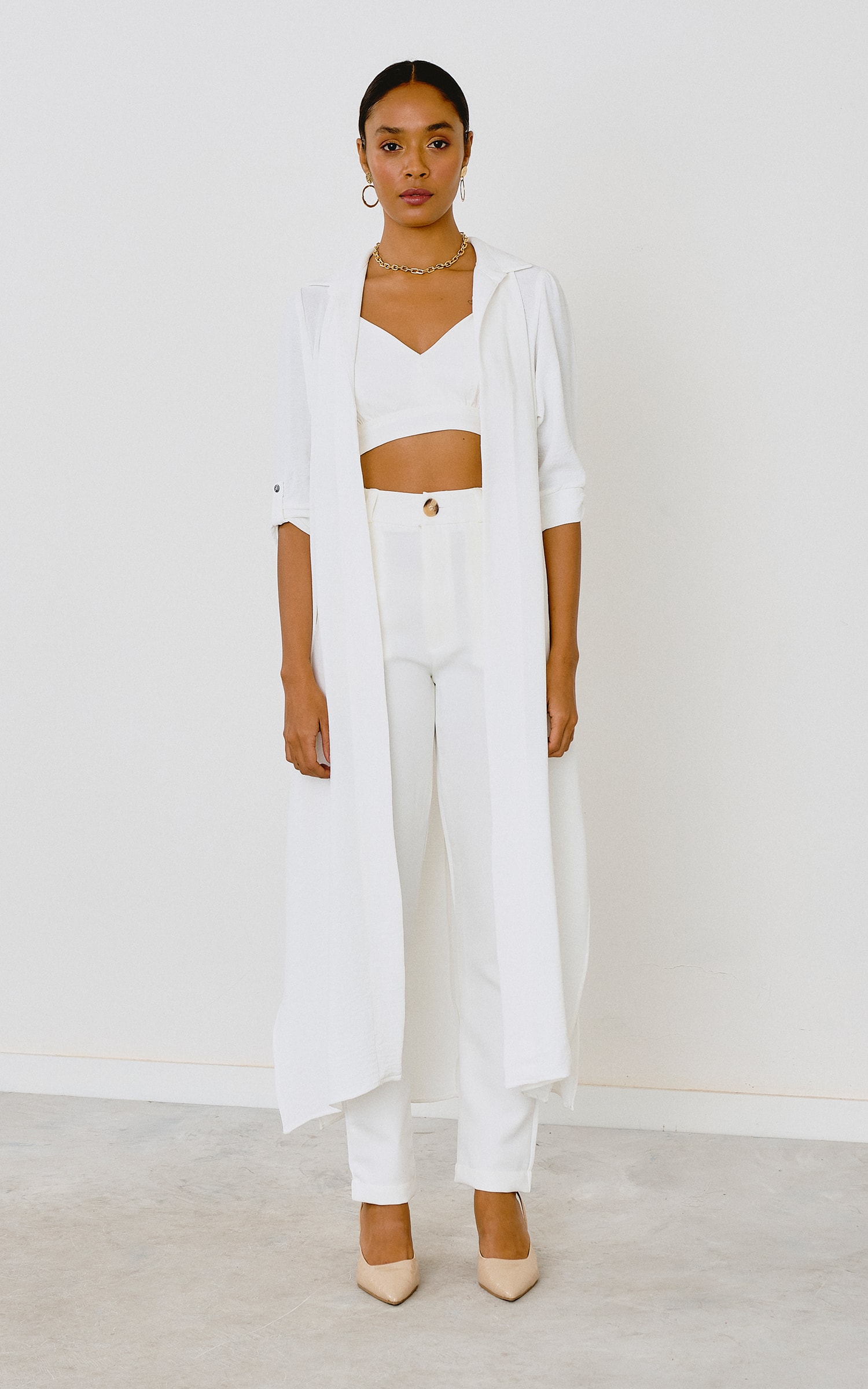 Calça Caju Off White