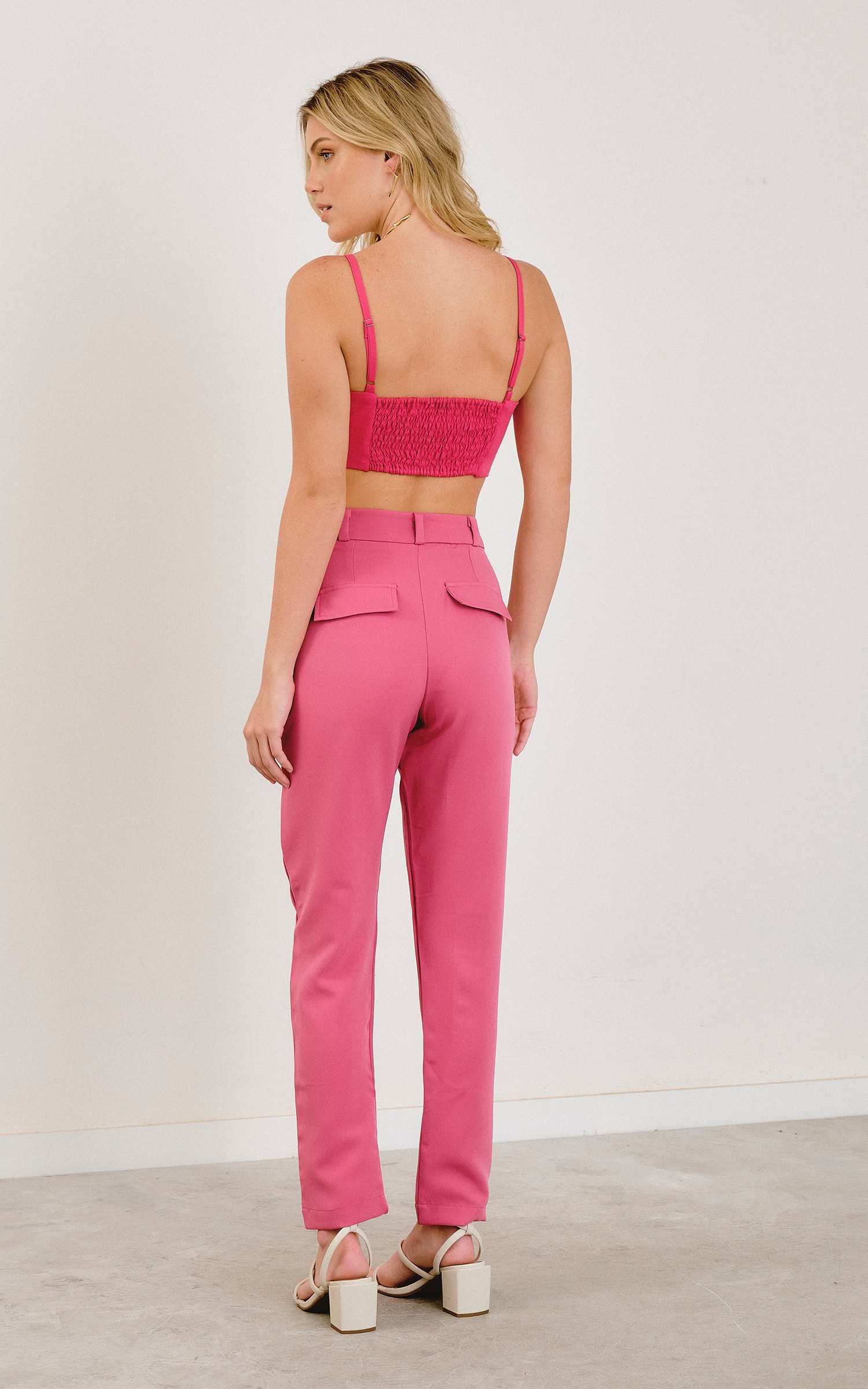 Calça Caju Rosa